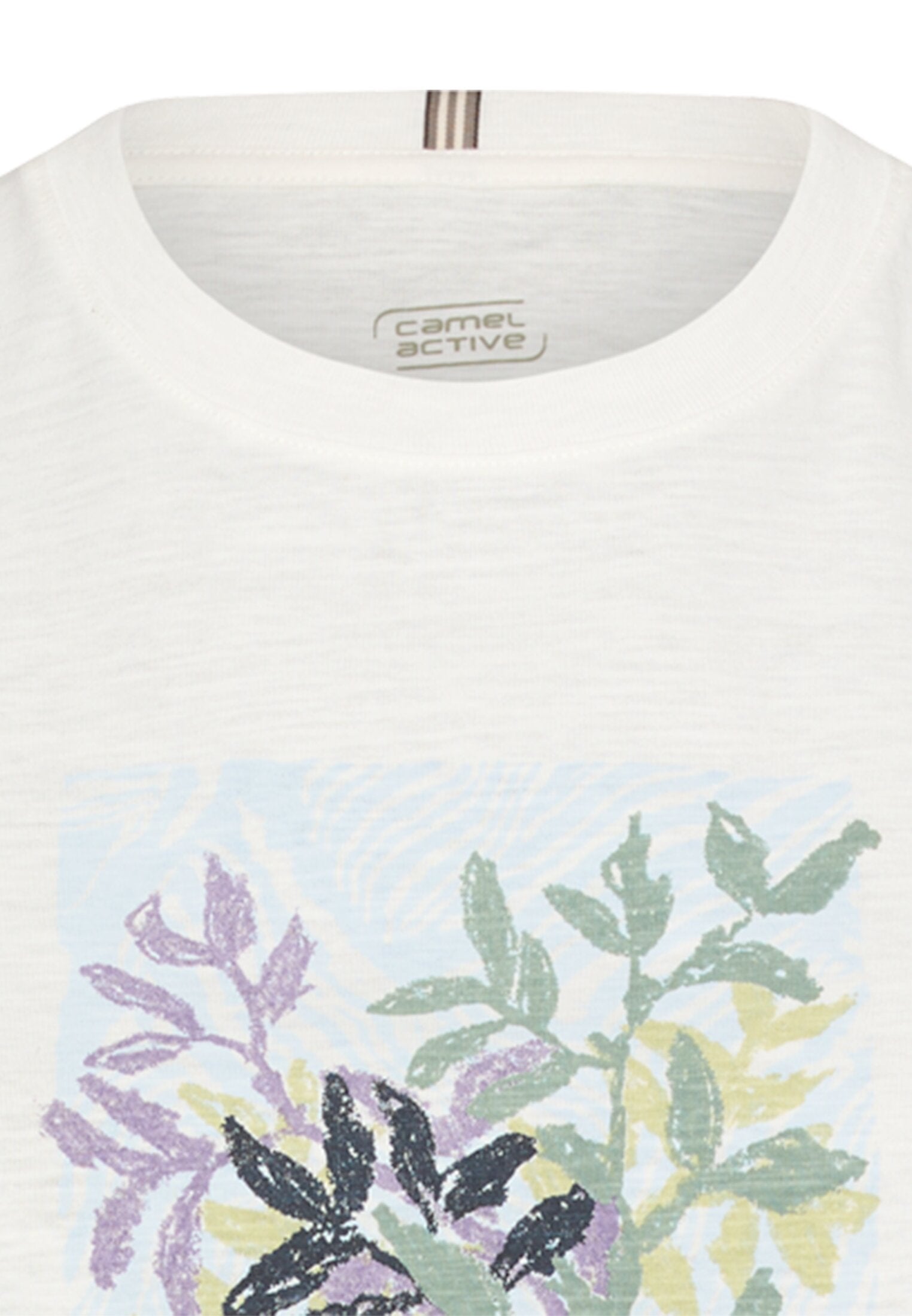Camel active Damen T-Shirts  Milkwhite