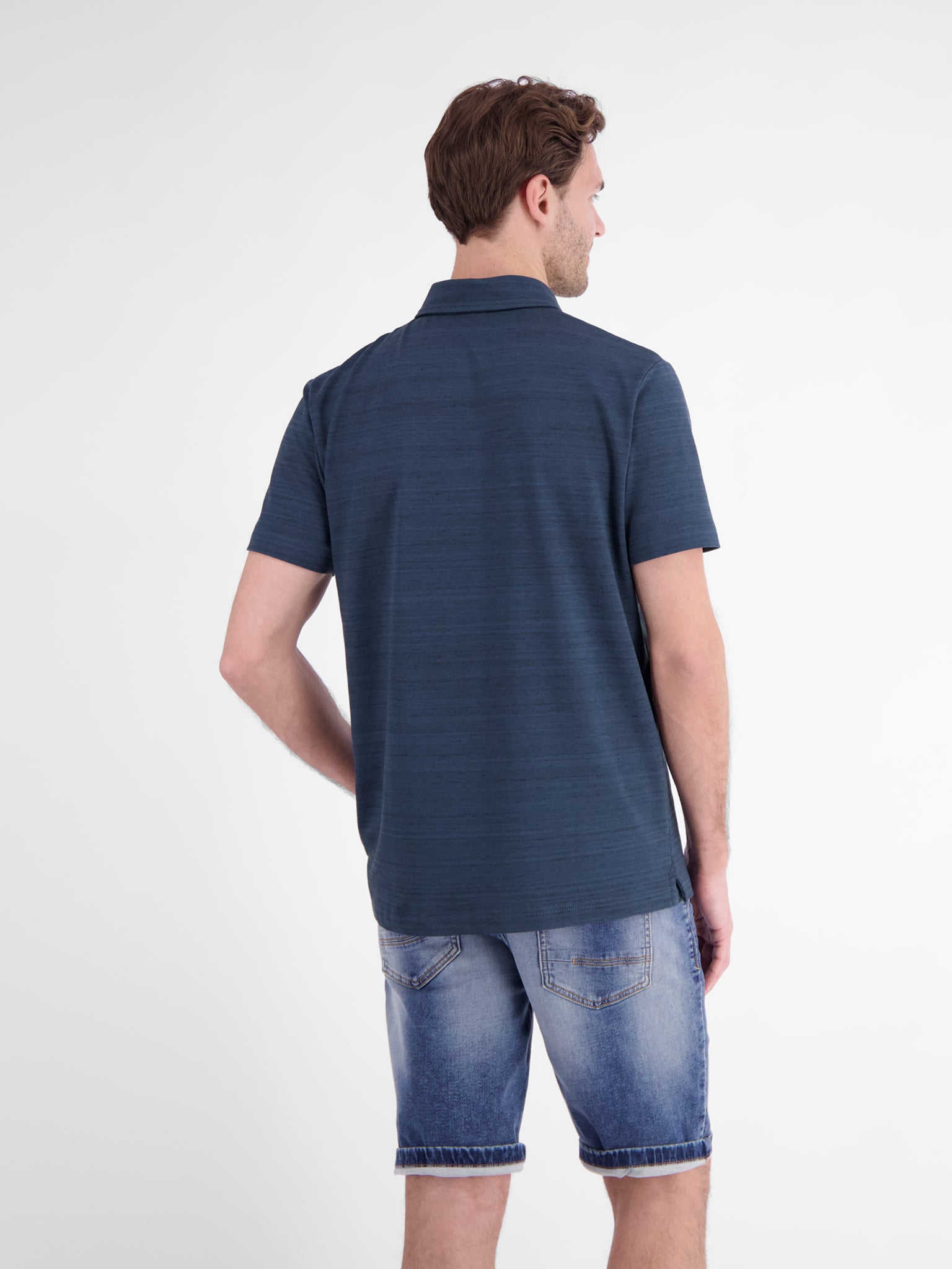 Lerros Herren Polo-Shirts Storm Blue