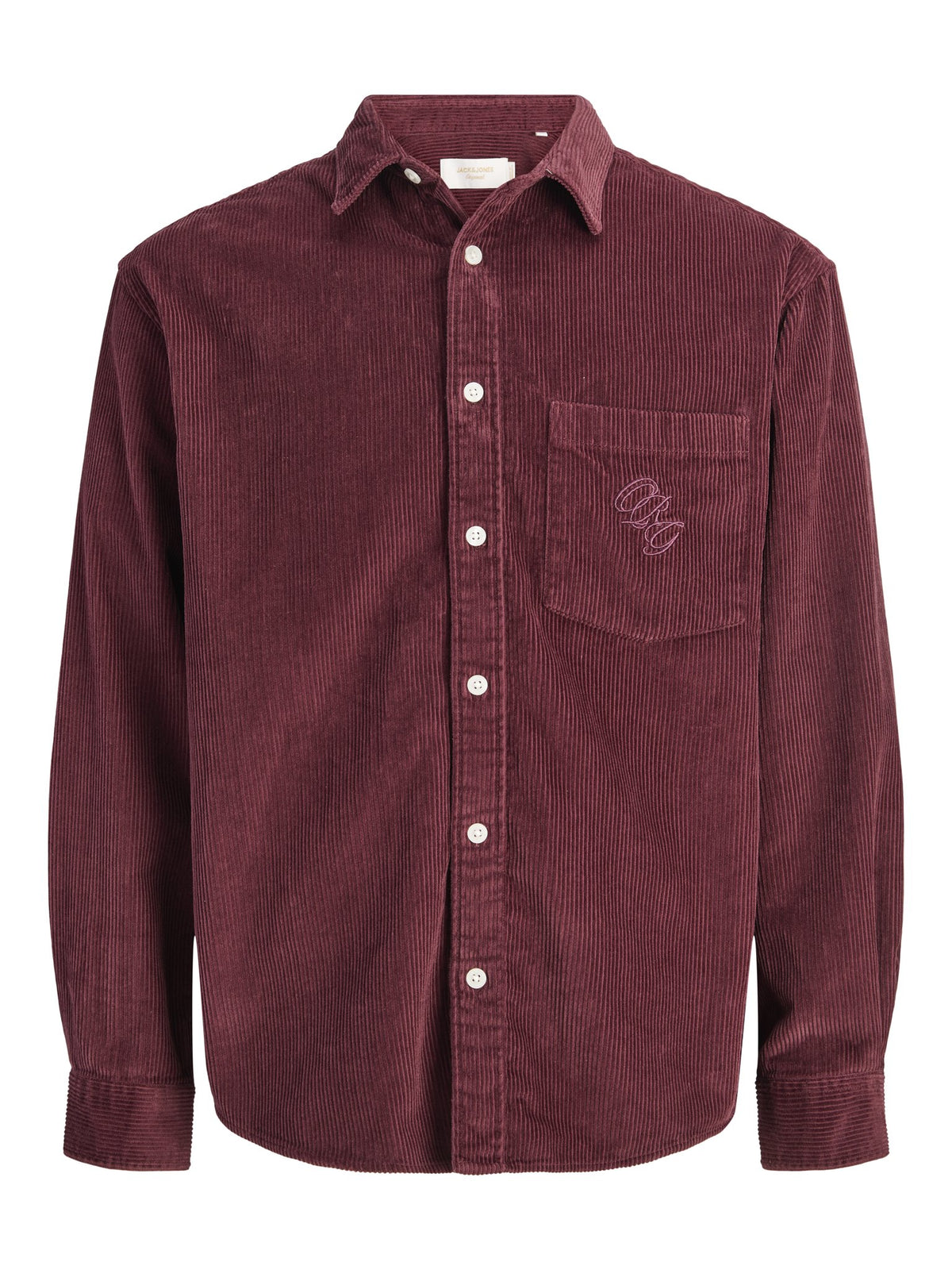 Jack & Jones Herren Hemden lang Chocolate Truff