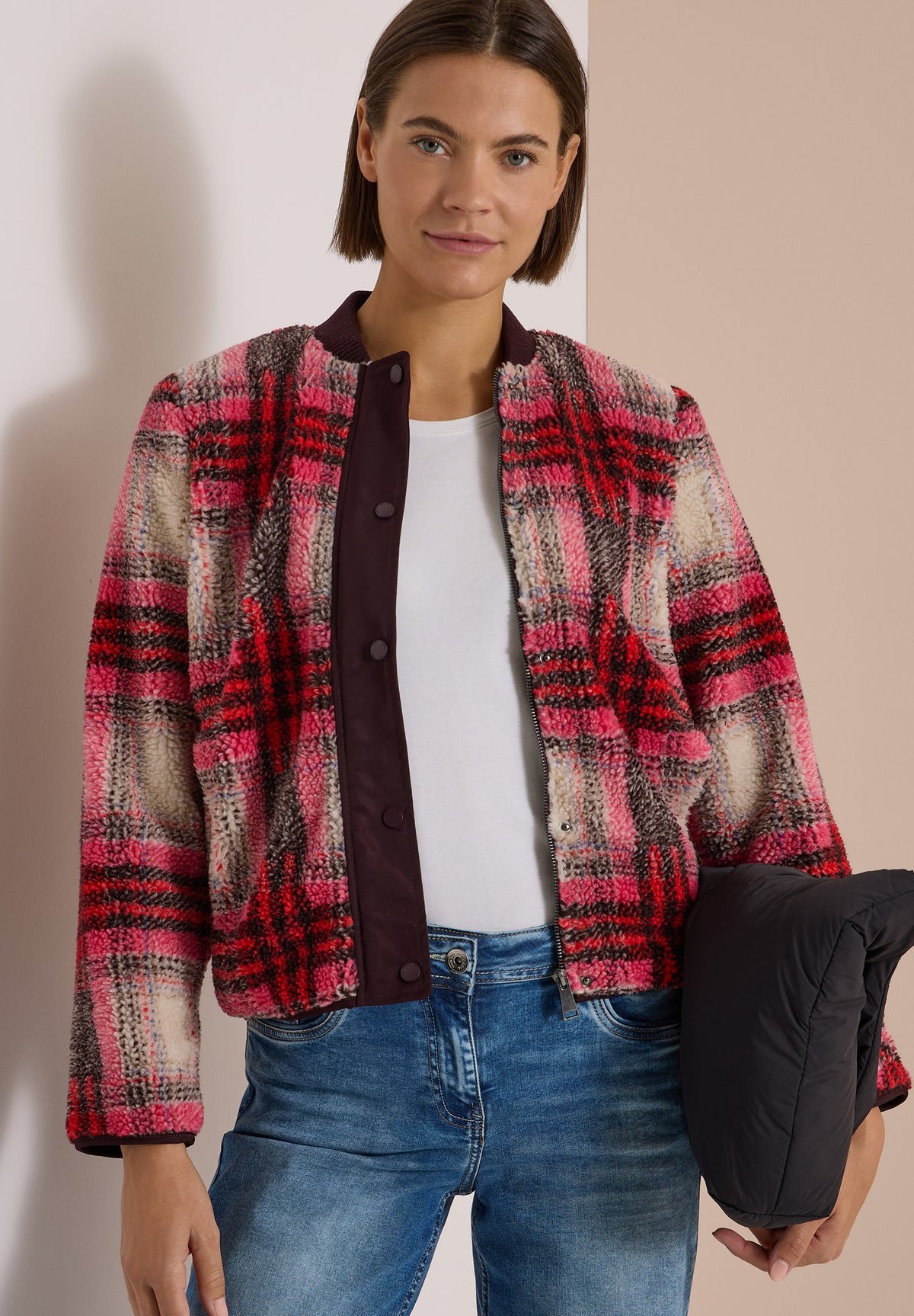Cecil Damen Blazer  Berry Red