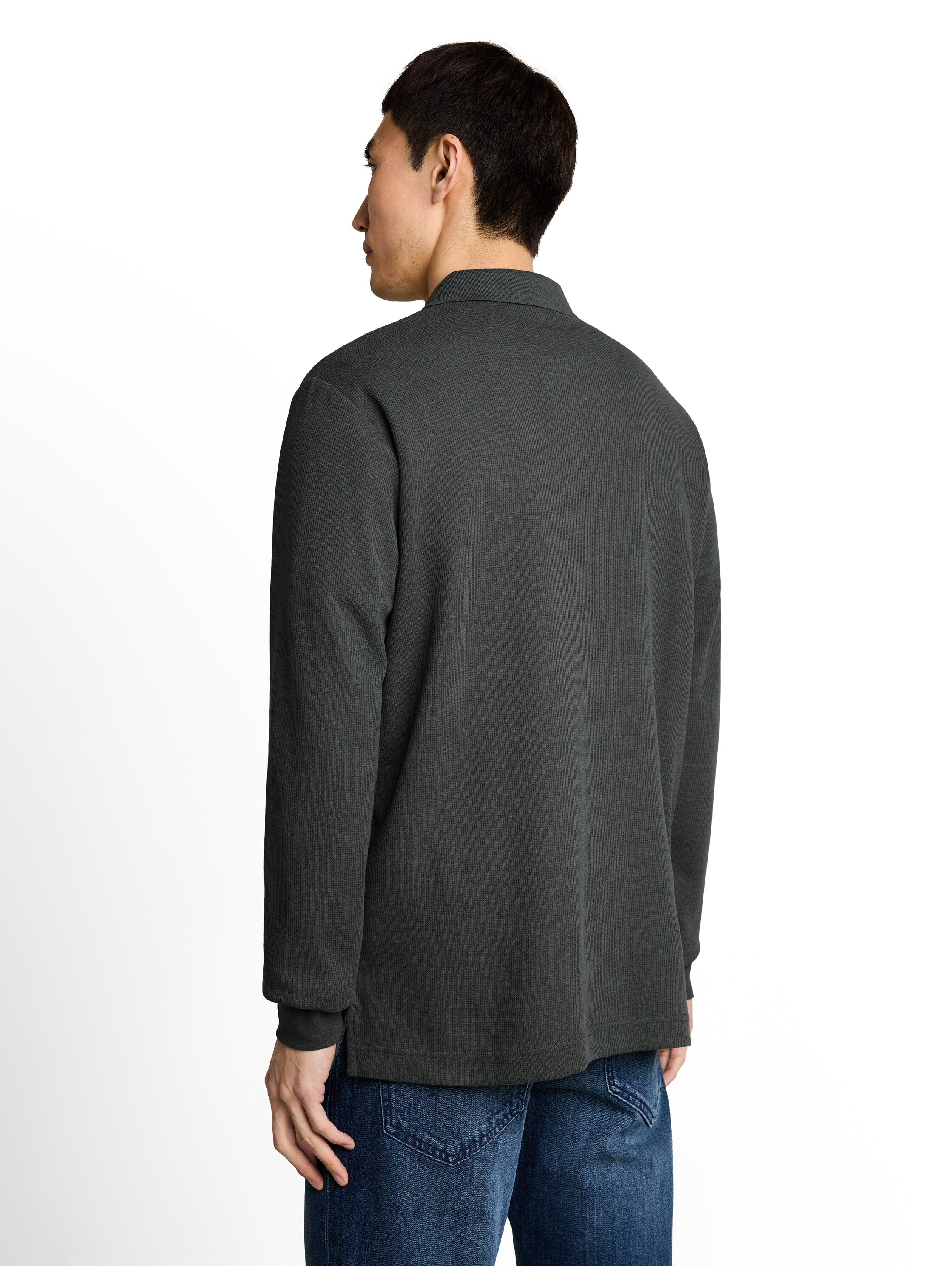Tom Tailor Herren Polo-Shirts Darkest Olive