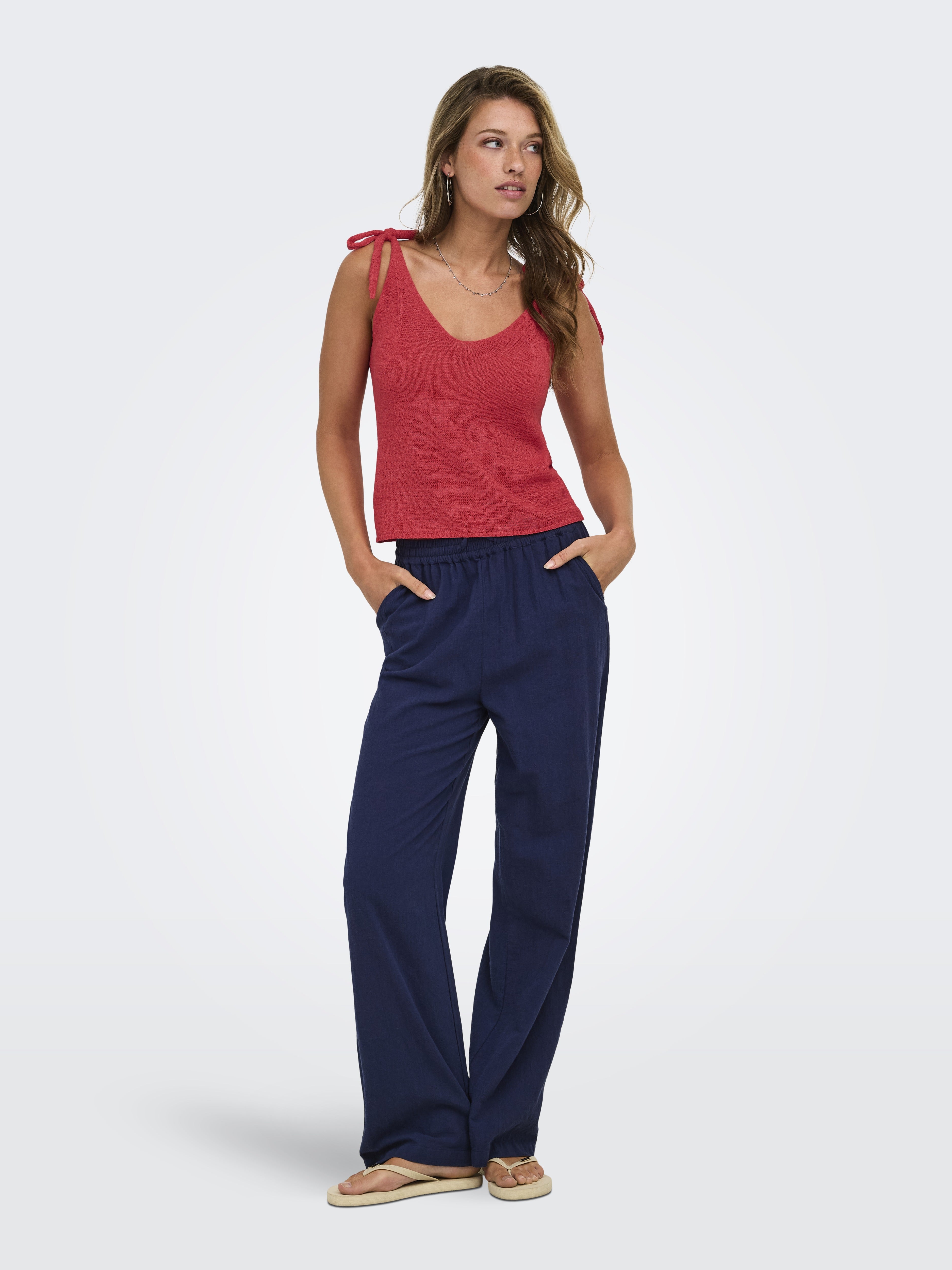 Only Damen Tops Poinsettia