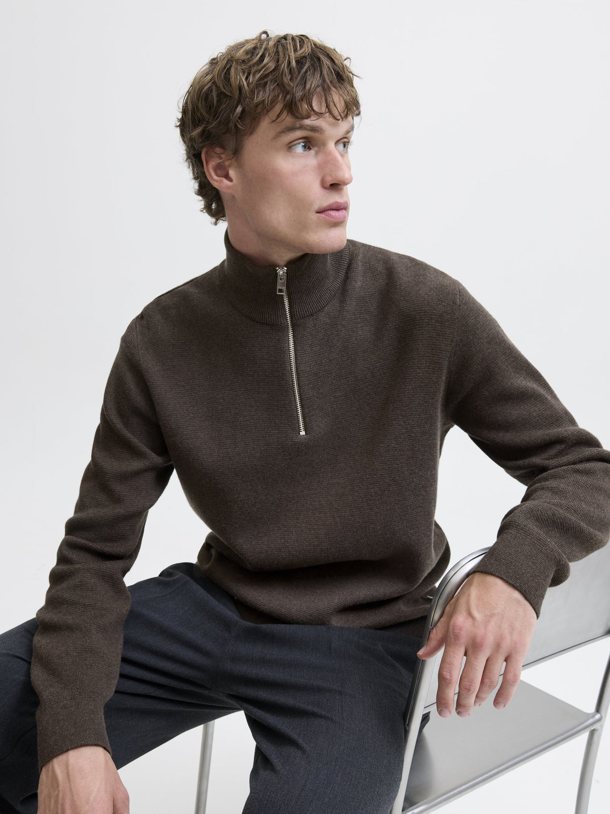 Jack & Jones Herren Pullover Delicioso/Melan