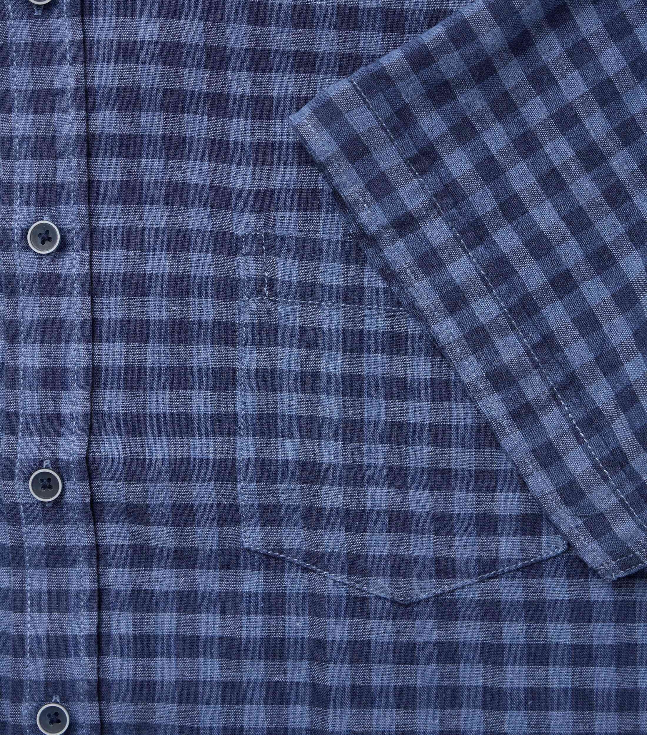 Casa Moda Herren Hemden kurz  Blau