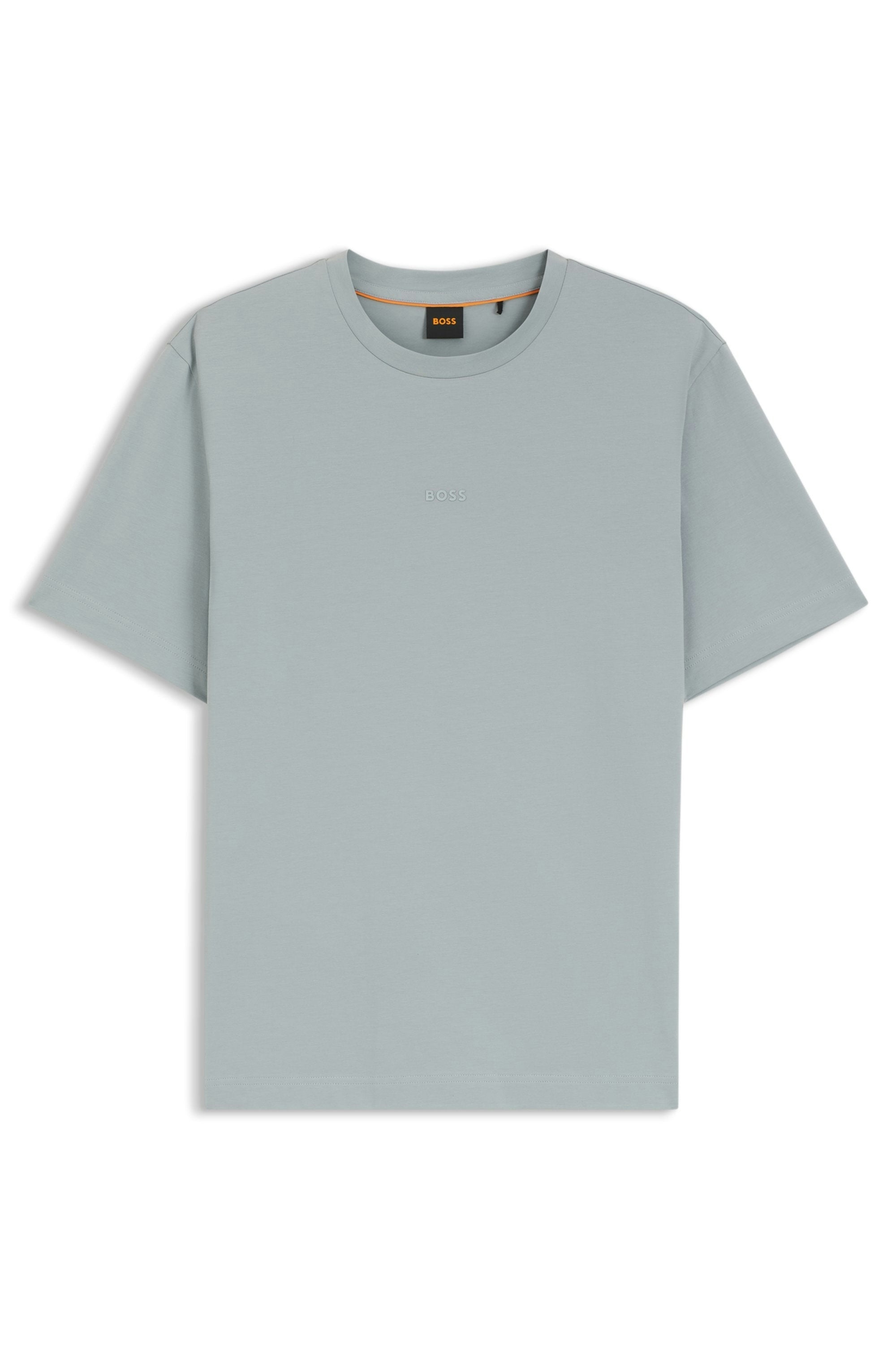 Boss Orange Herren T-Shirts kurz  Open Grey