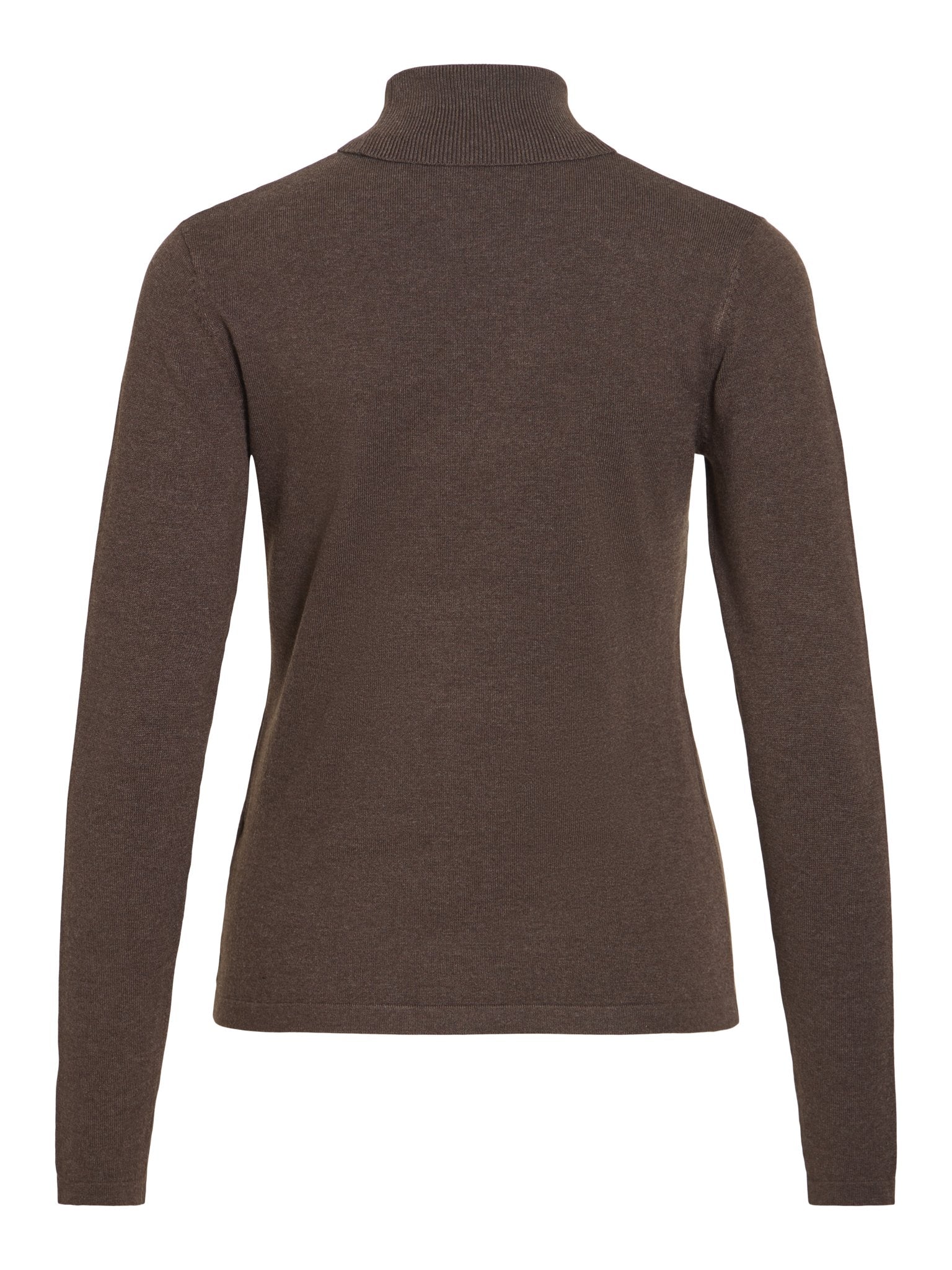 Vila Damen Pullover Coffee Bean/Mel