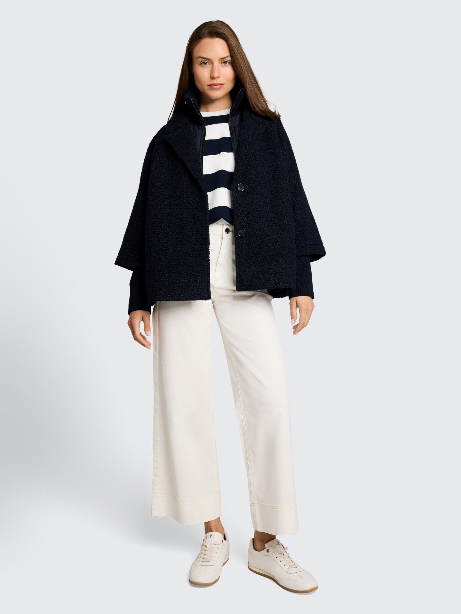Tom Tailor Damen Jacken Sky Captain Blu
