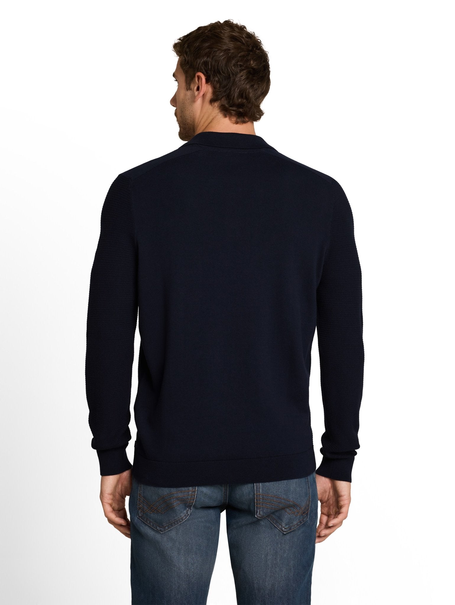 Tom Tailor Herren Pullover Sky Captain Blu