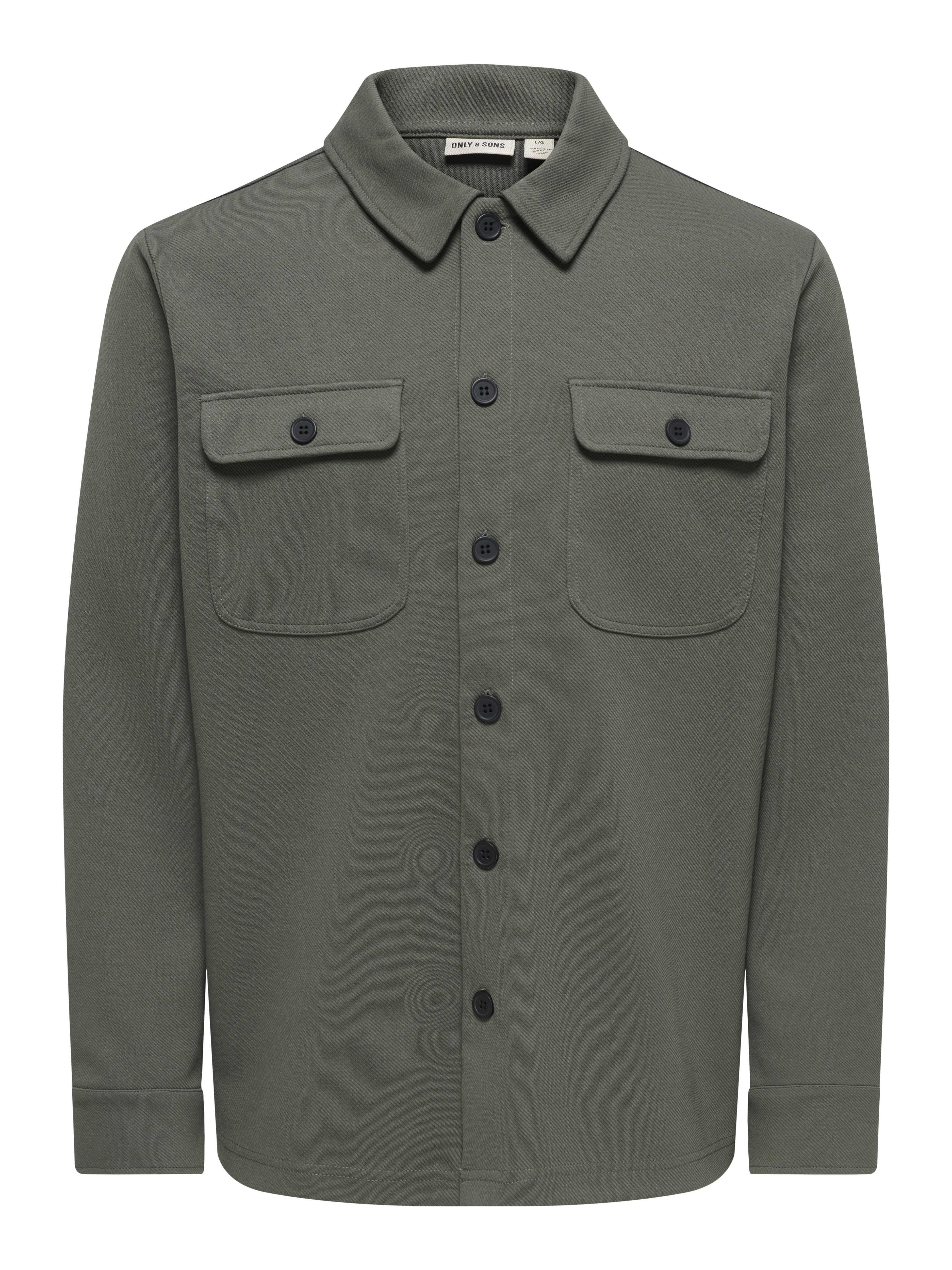 Only & Sons Herren Hemden lang Beluga