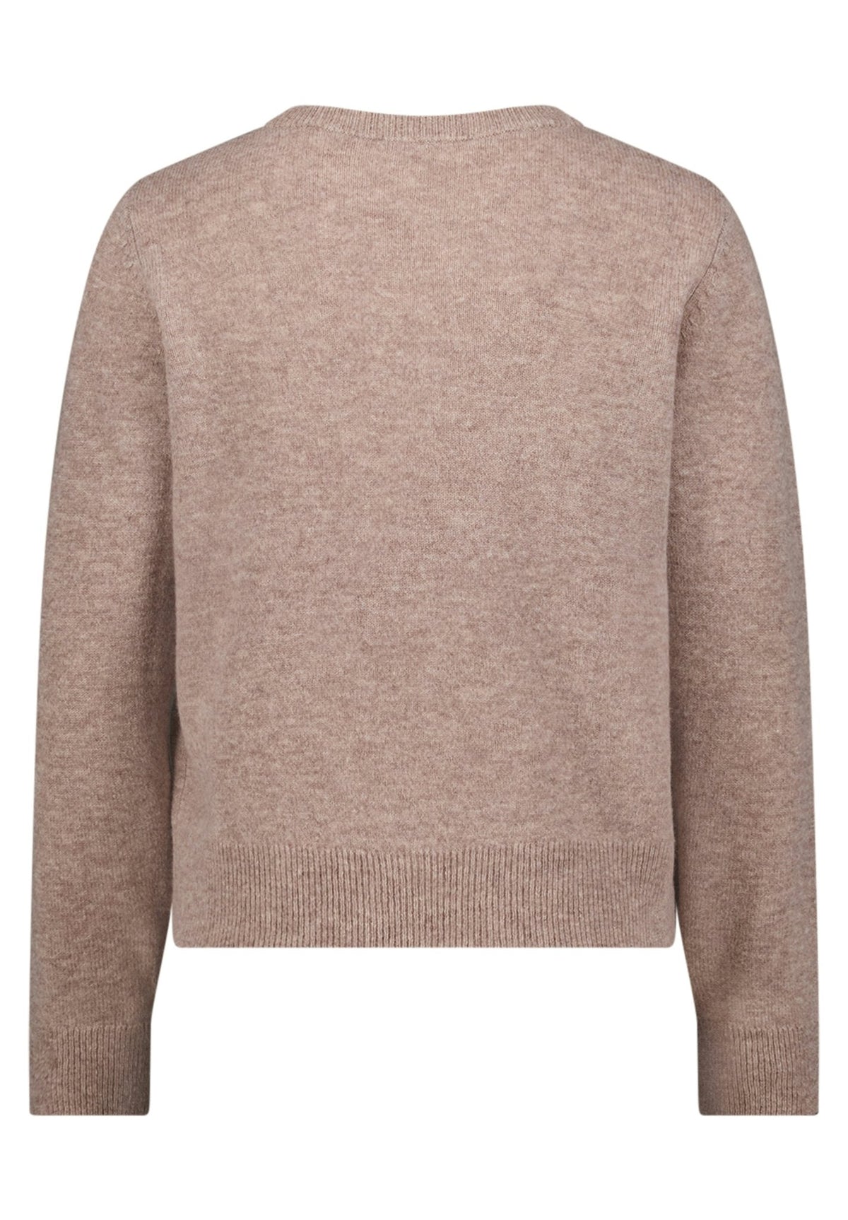 Betty & Co Damen Pullover Taupe Melange