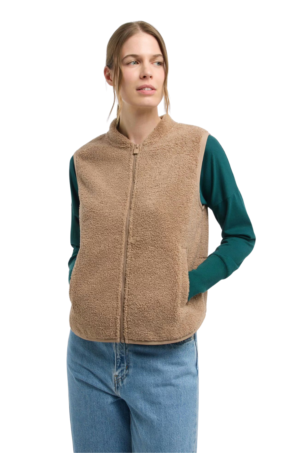 Elbsand Damen Blusen kurz  Nougat