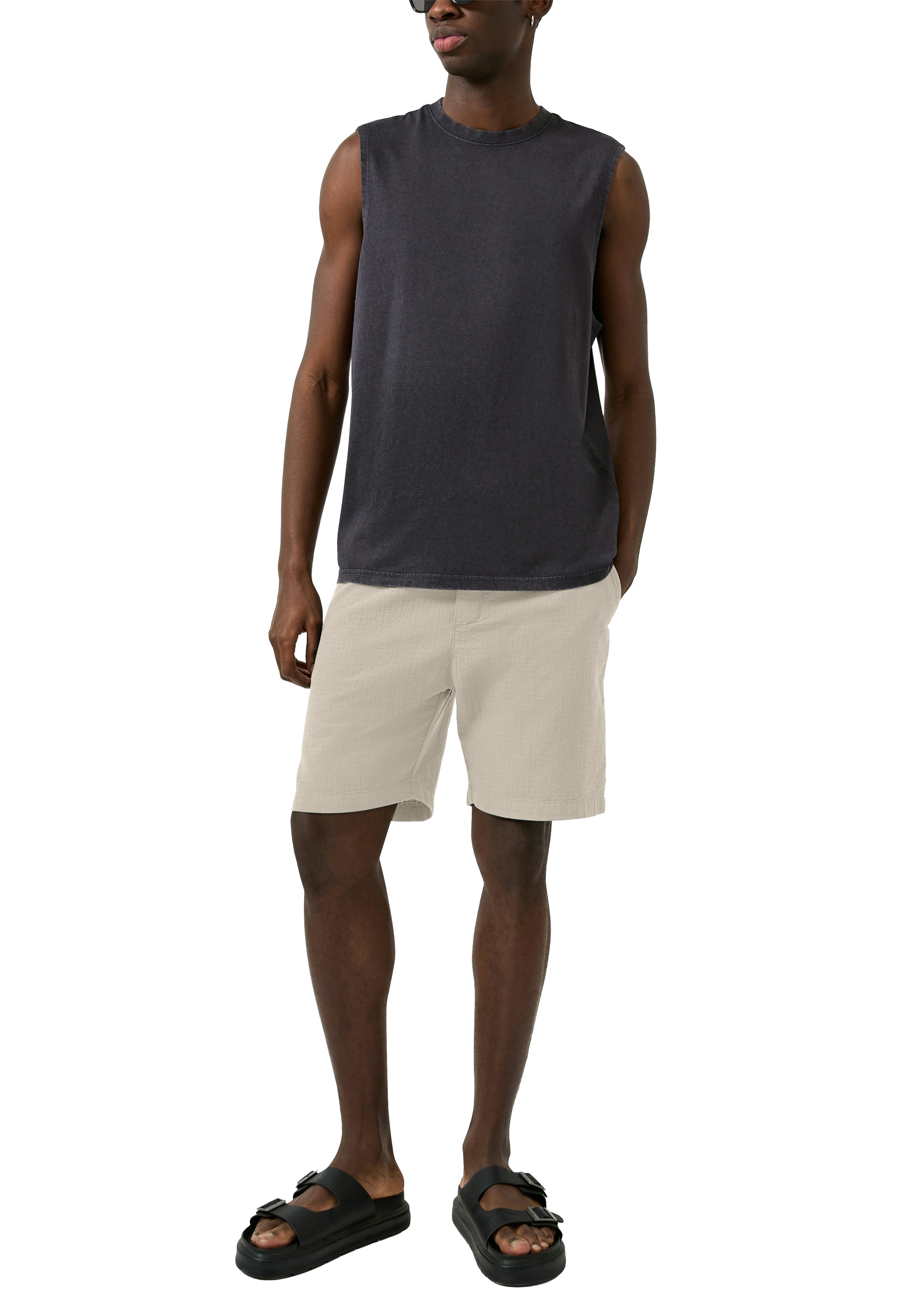 QS by S.Oliver Herren Shorts Grey/Black