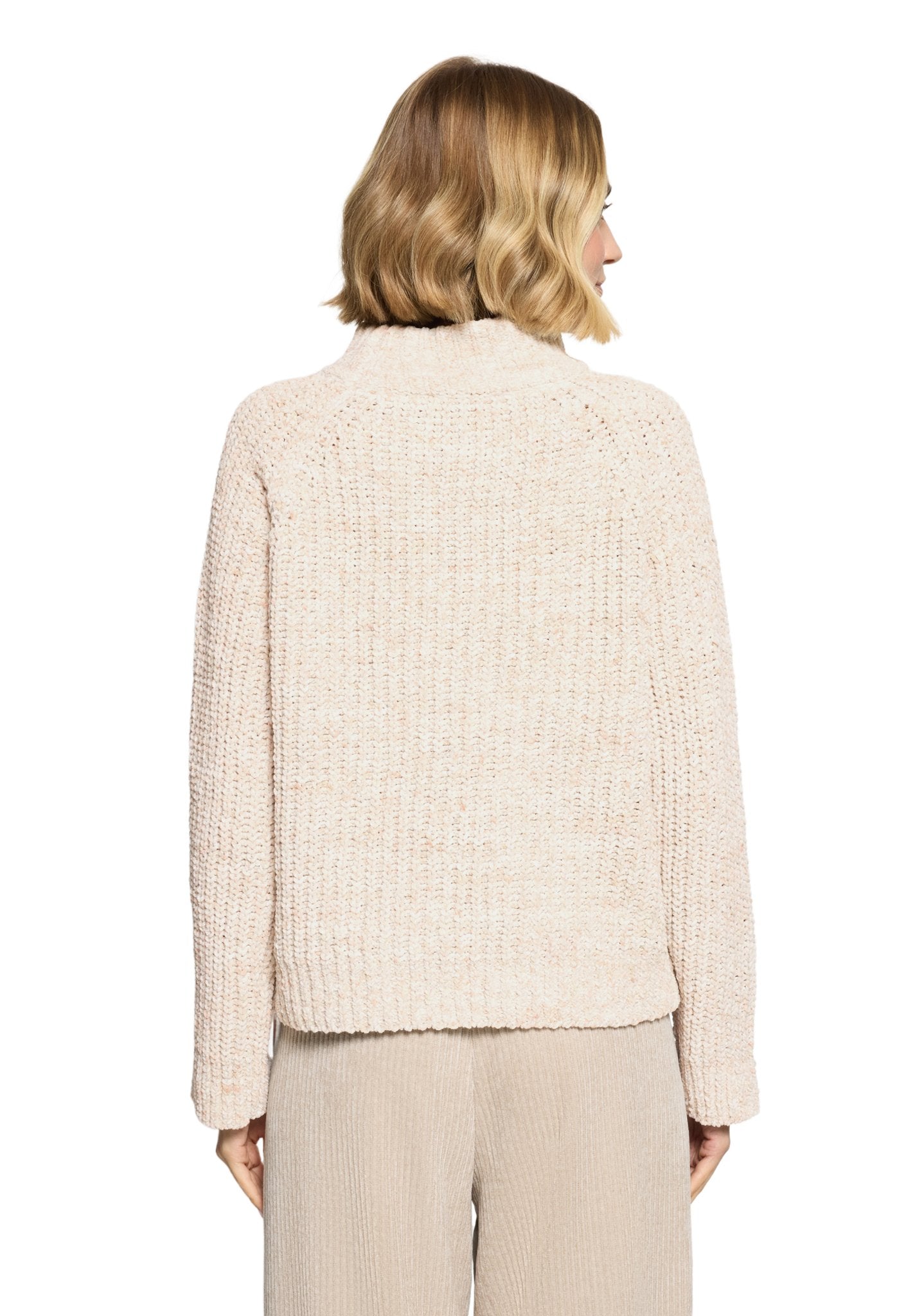 Cartoon Damen Pullover Cream/Green