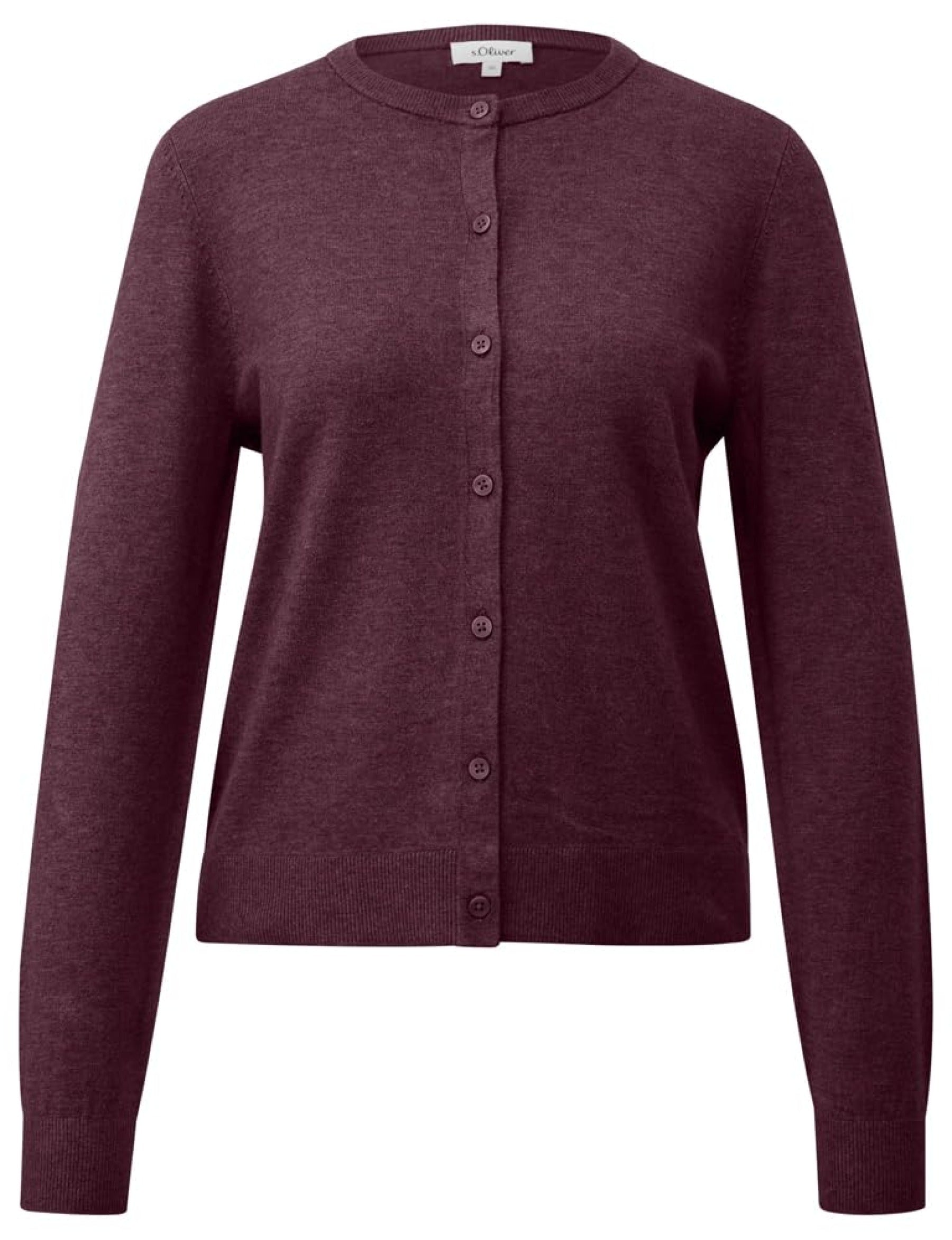 S. Oliver red Damen Strickjacken Lilac/Pink