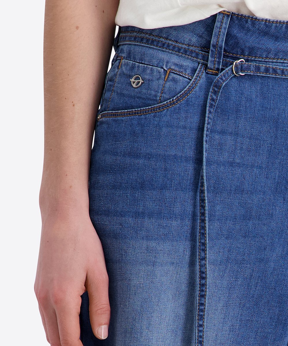 Timezone Damen Shorts  Mid Blue