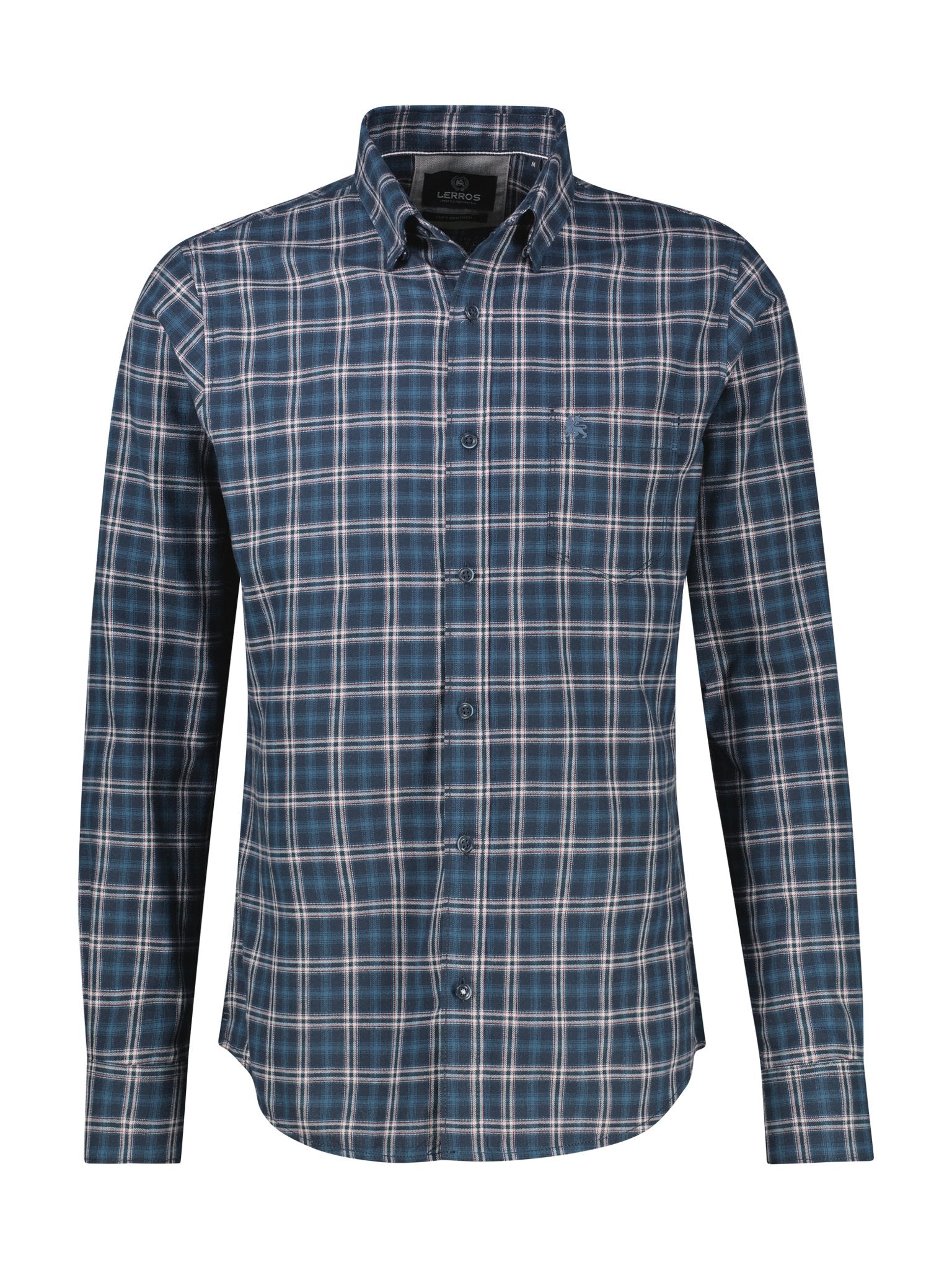 Lerros Herren Hemden Classic Navy