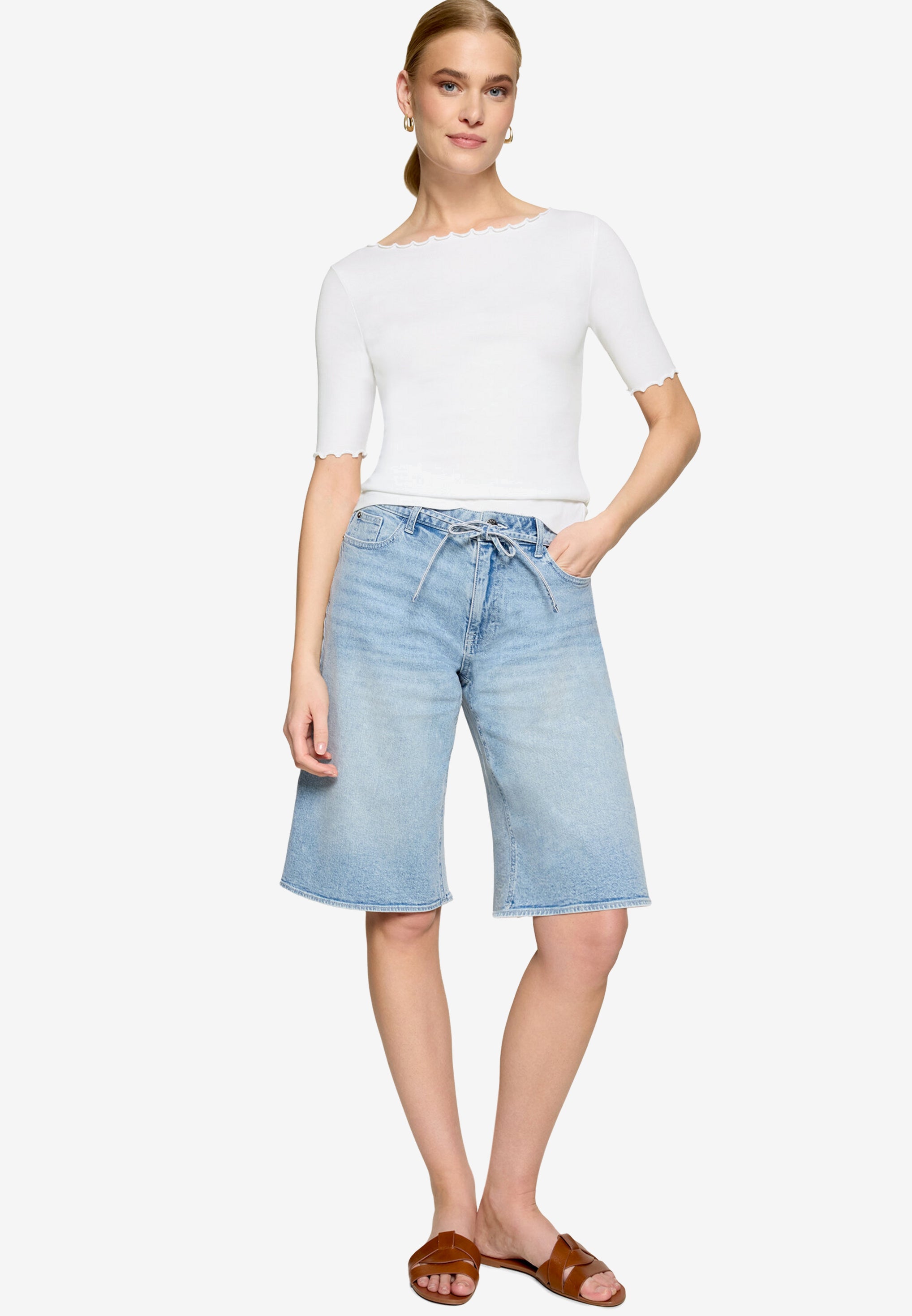 Zero Damen T-Shirts Brilliant White