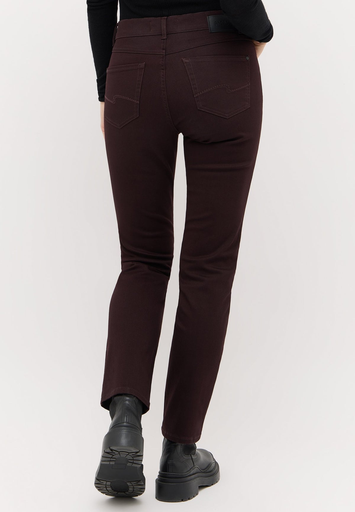 Angels Damen Jeans Deep Wine