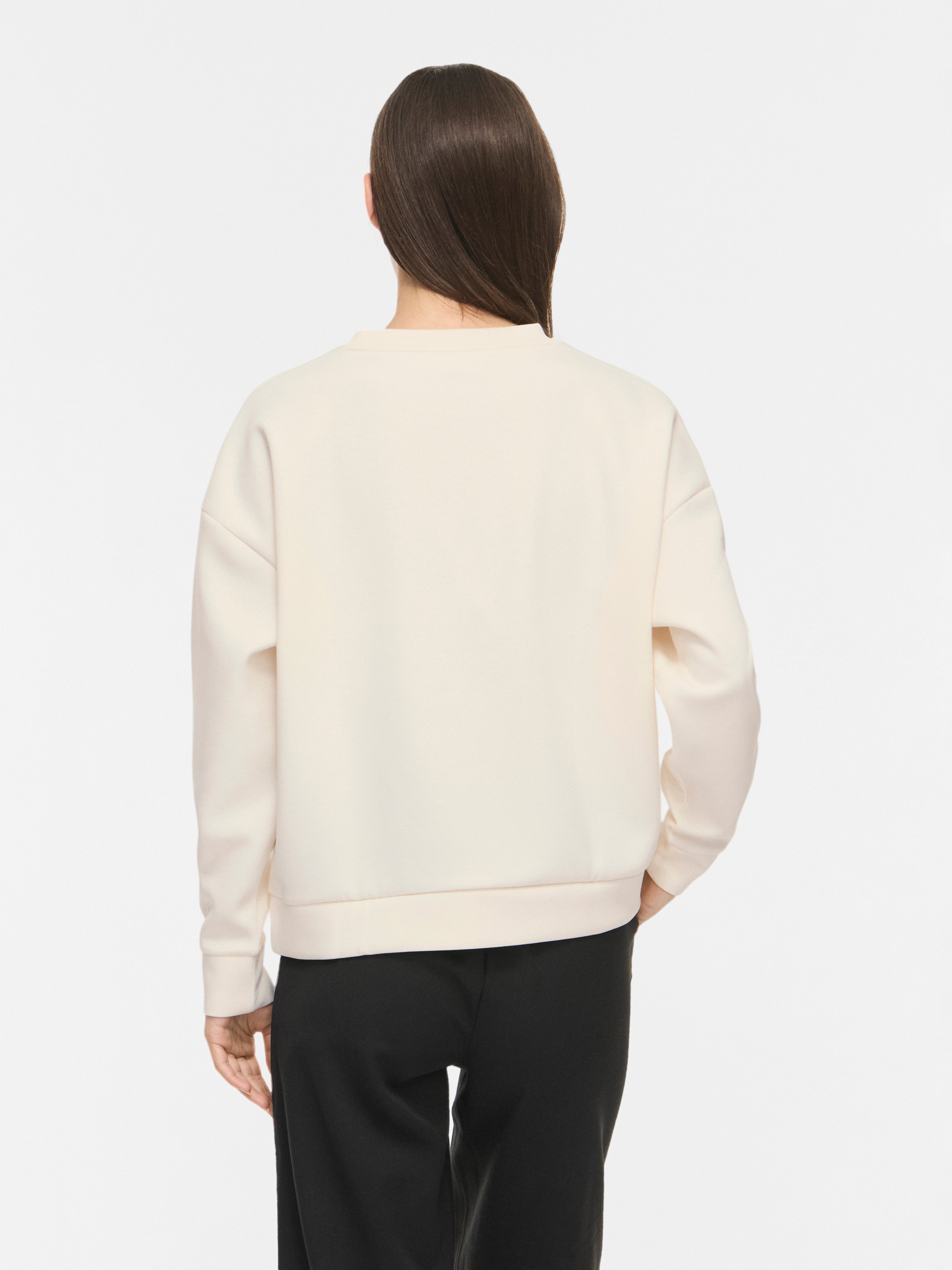 Vila Damen Sweatshirts Birch/Nomad