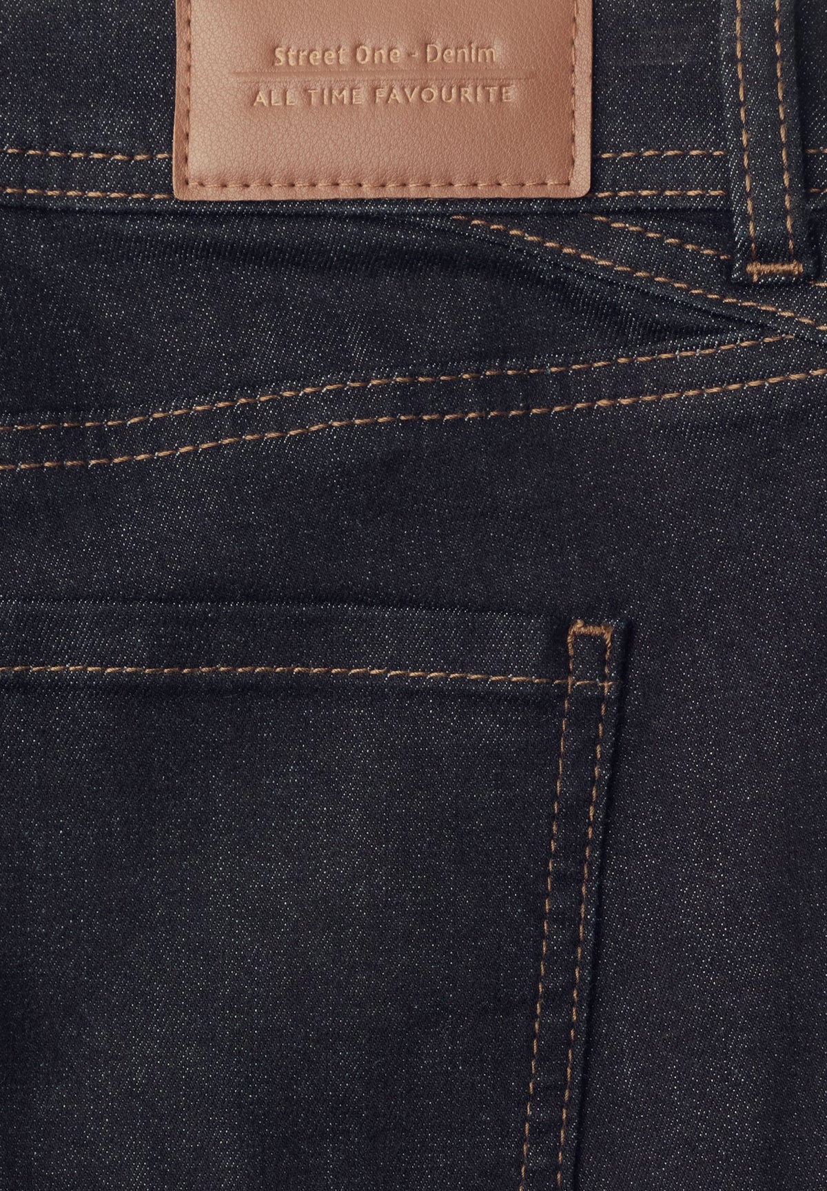 Street One Damen Hosen  Deep Rins