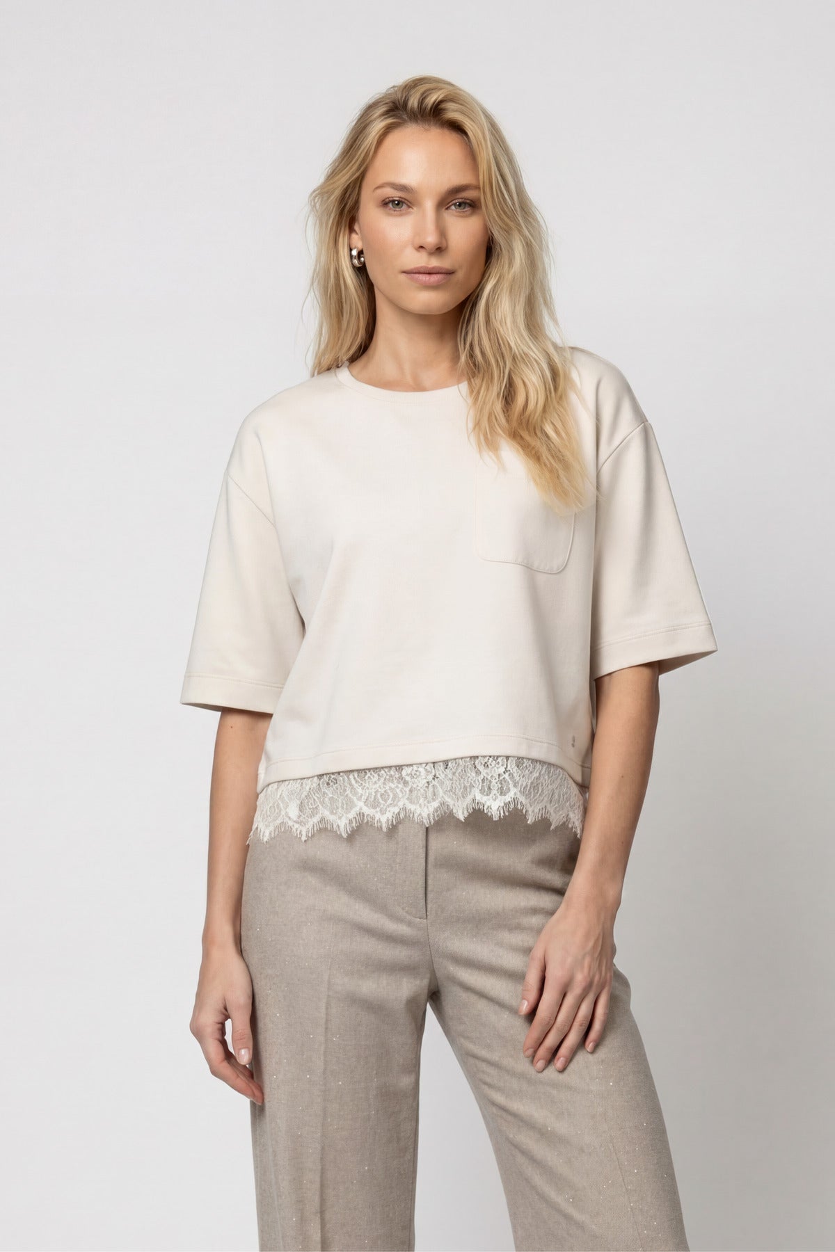 Monari Damen T-Shirts  Pearly