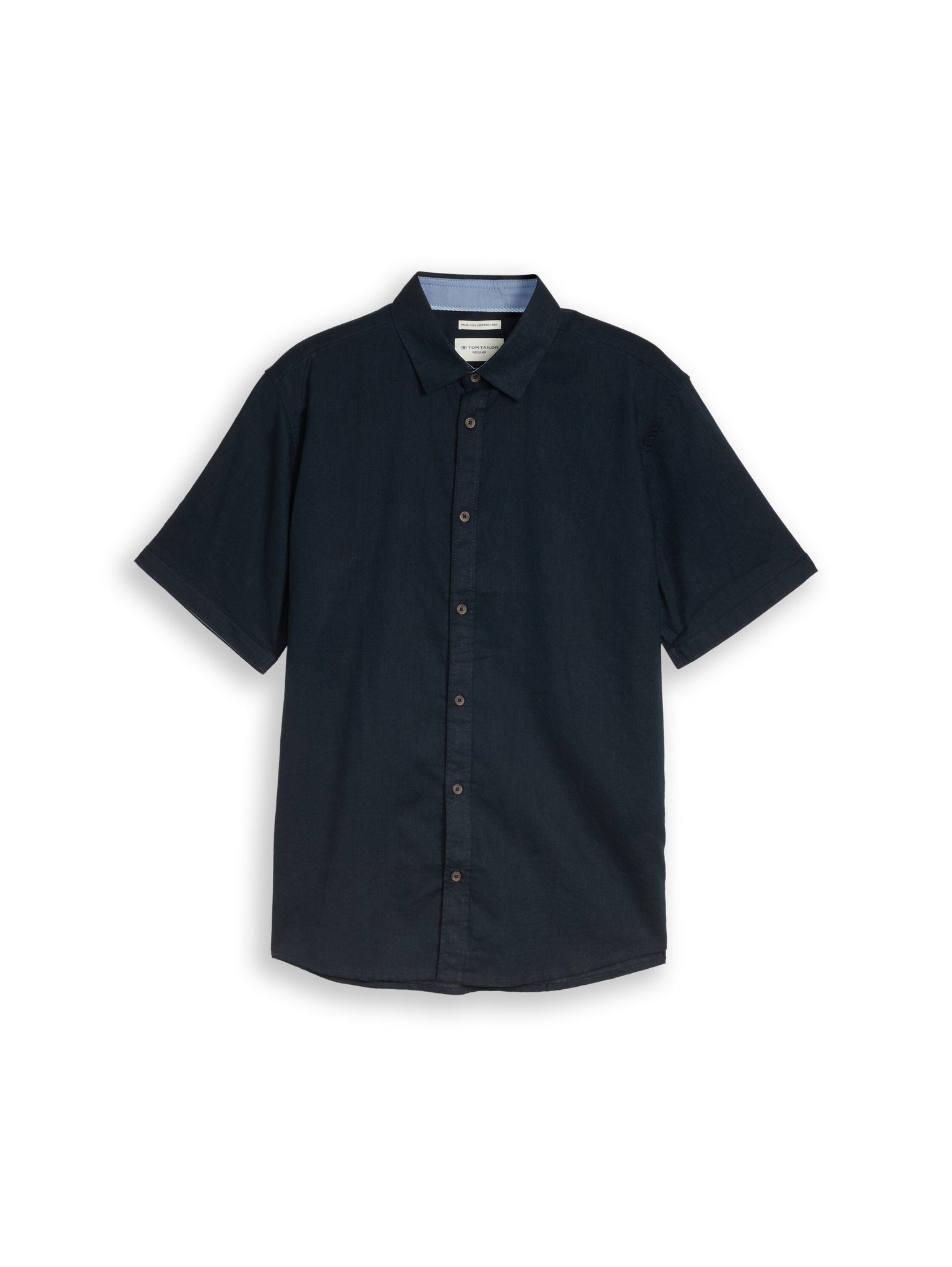 Tom Tailor Herren Hemden kurz Sky Captain Blu