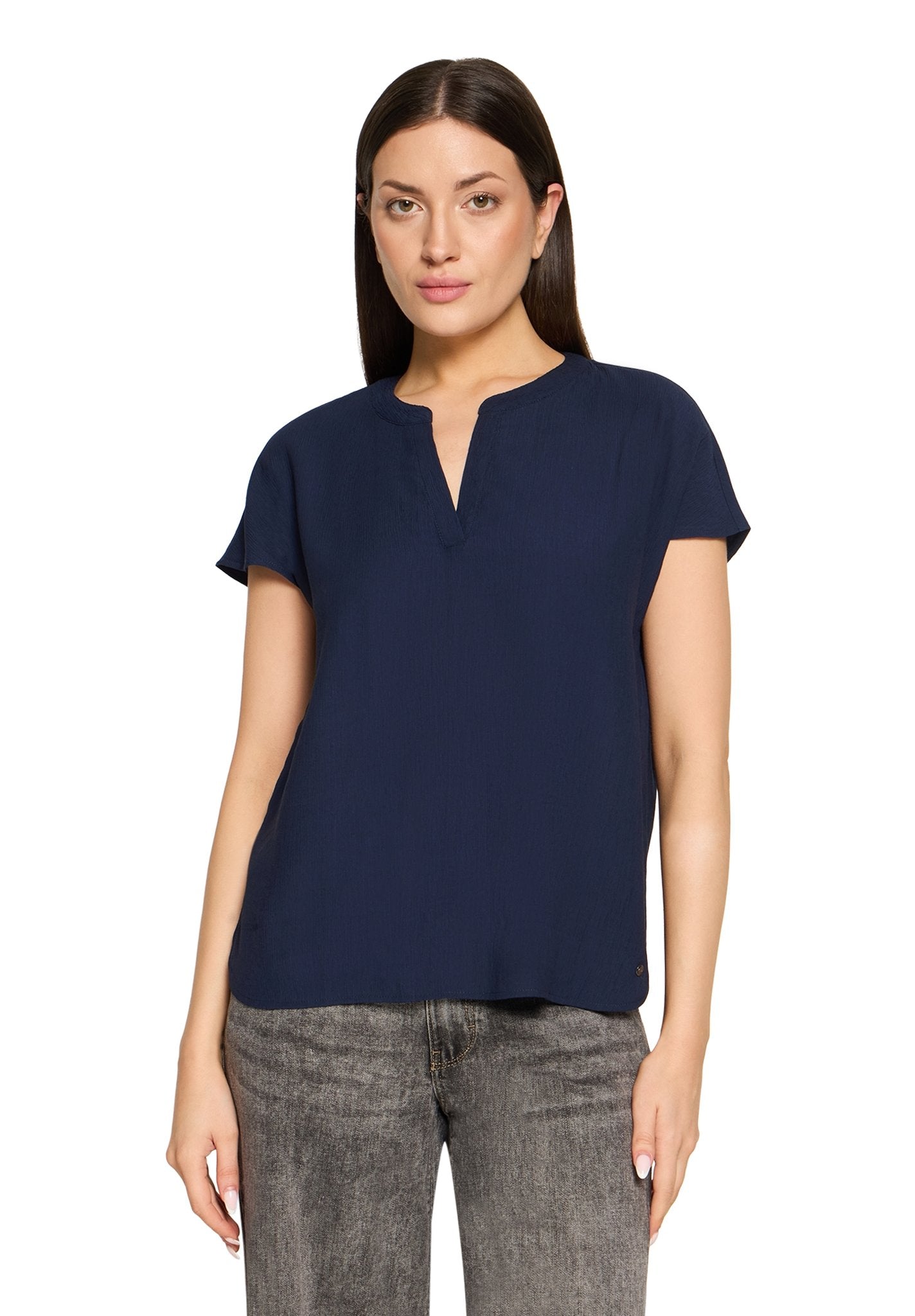 Betty & Co Damen Blusen Navy Blue