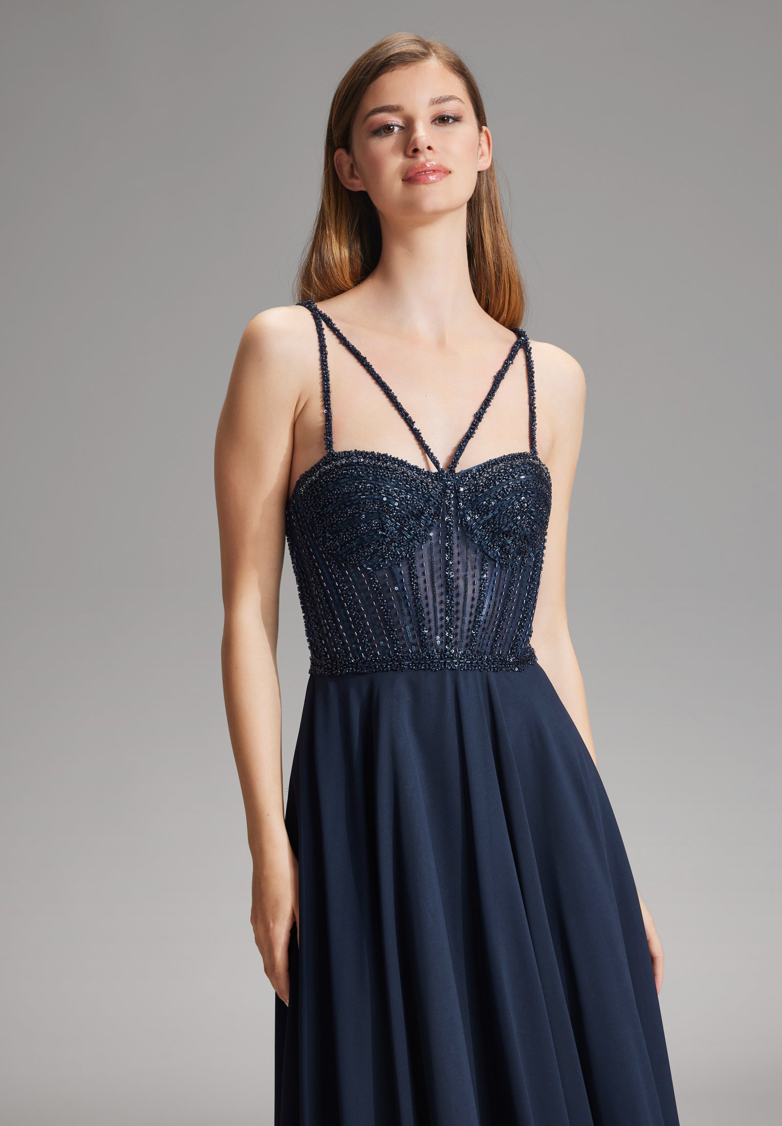 Swing Damen Kleider  Navy