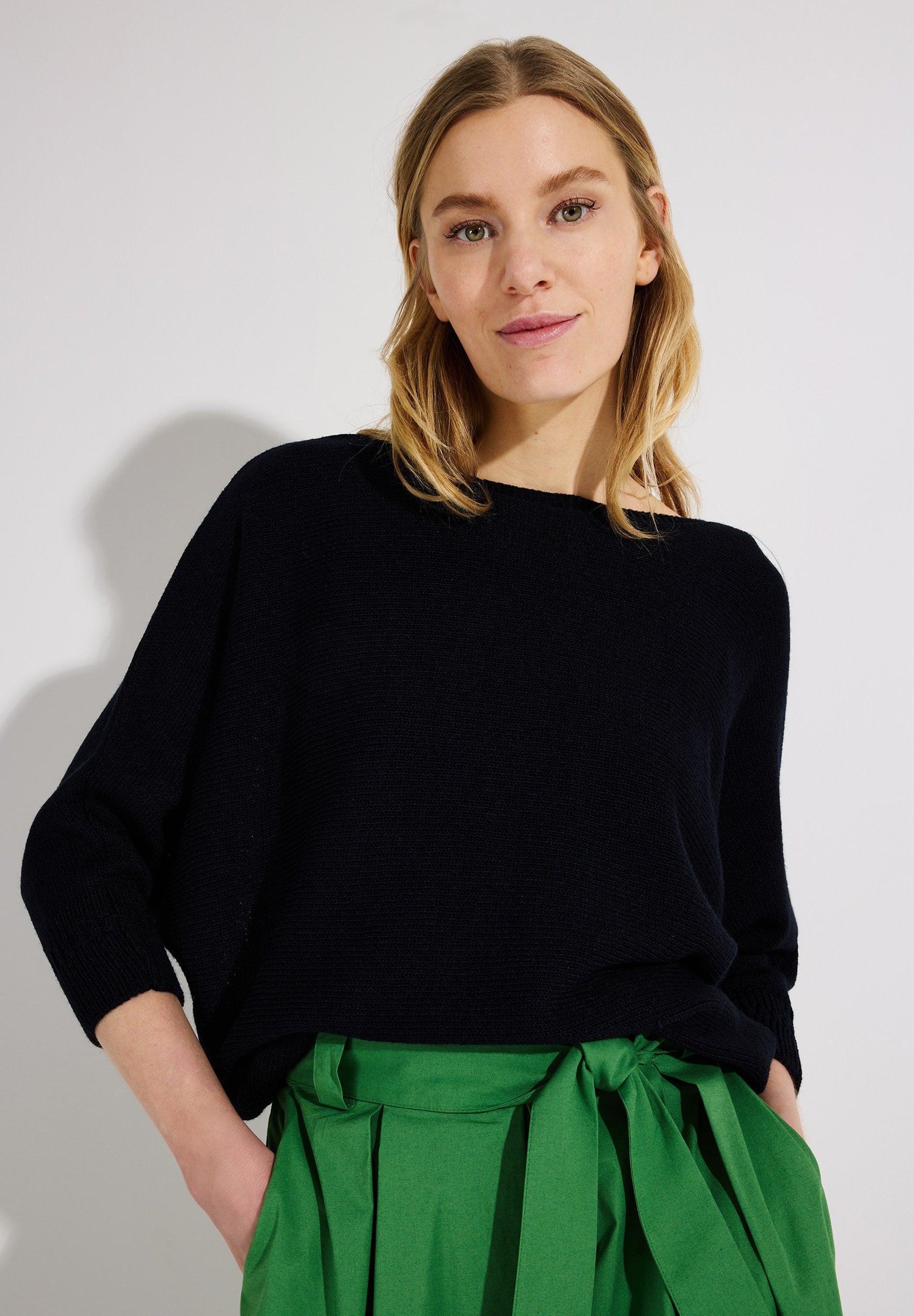More & More Damen Pullover Marine