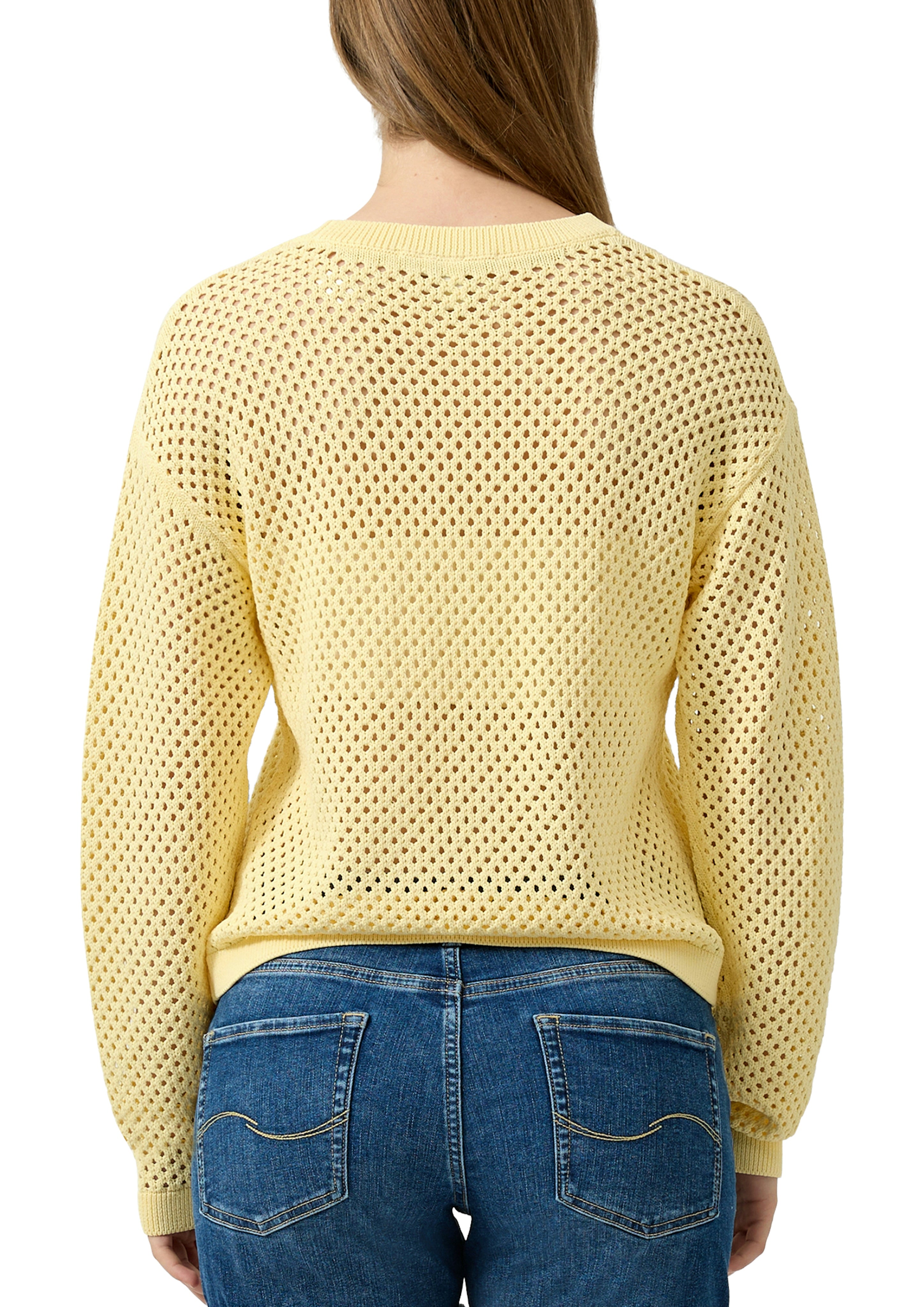 QS by S.Oliver Damen Pullover Yellow