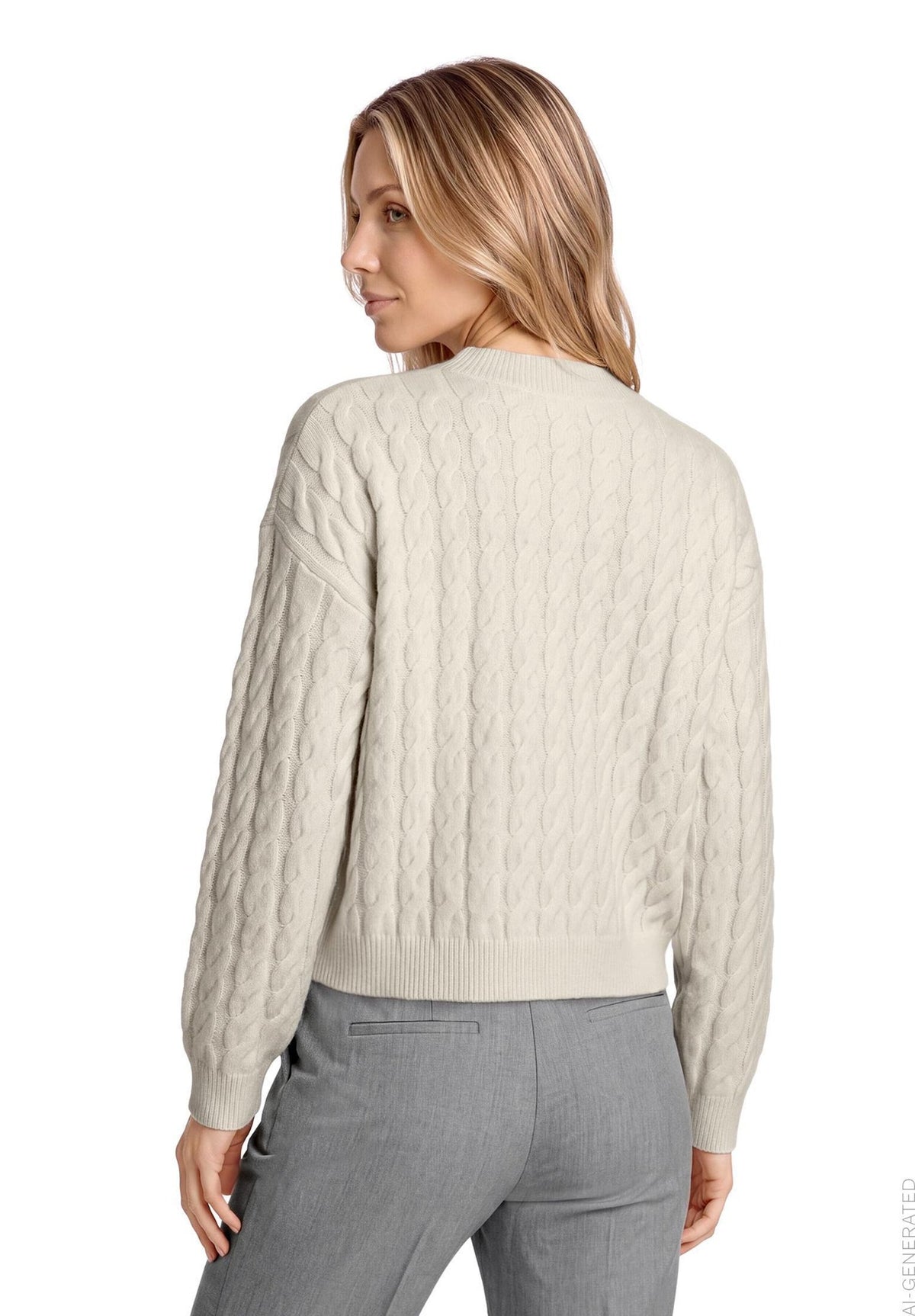 Betty & Co Damen Pullover White Sand