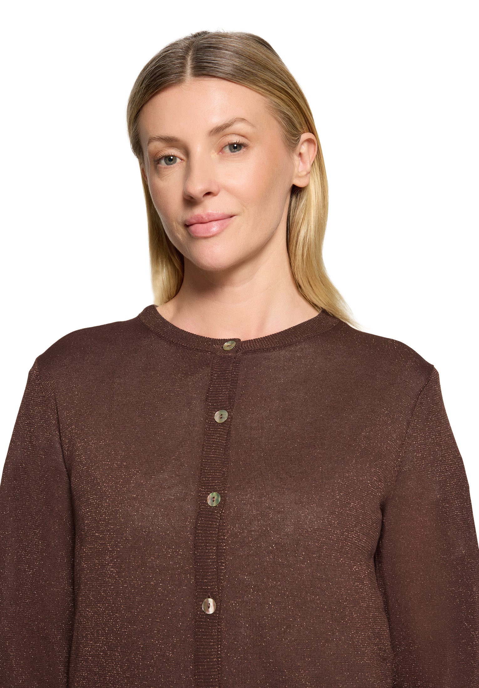 Betty & Co Damen Strickjacken Tiramisu