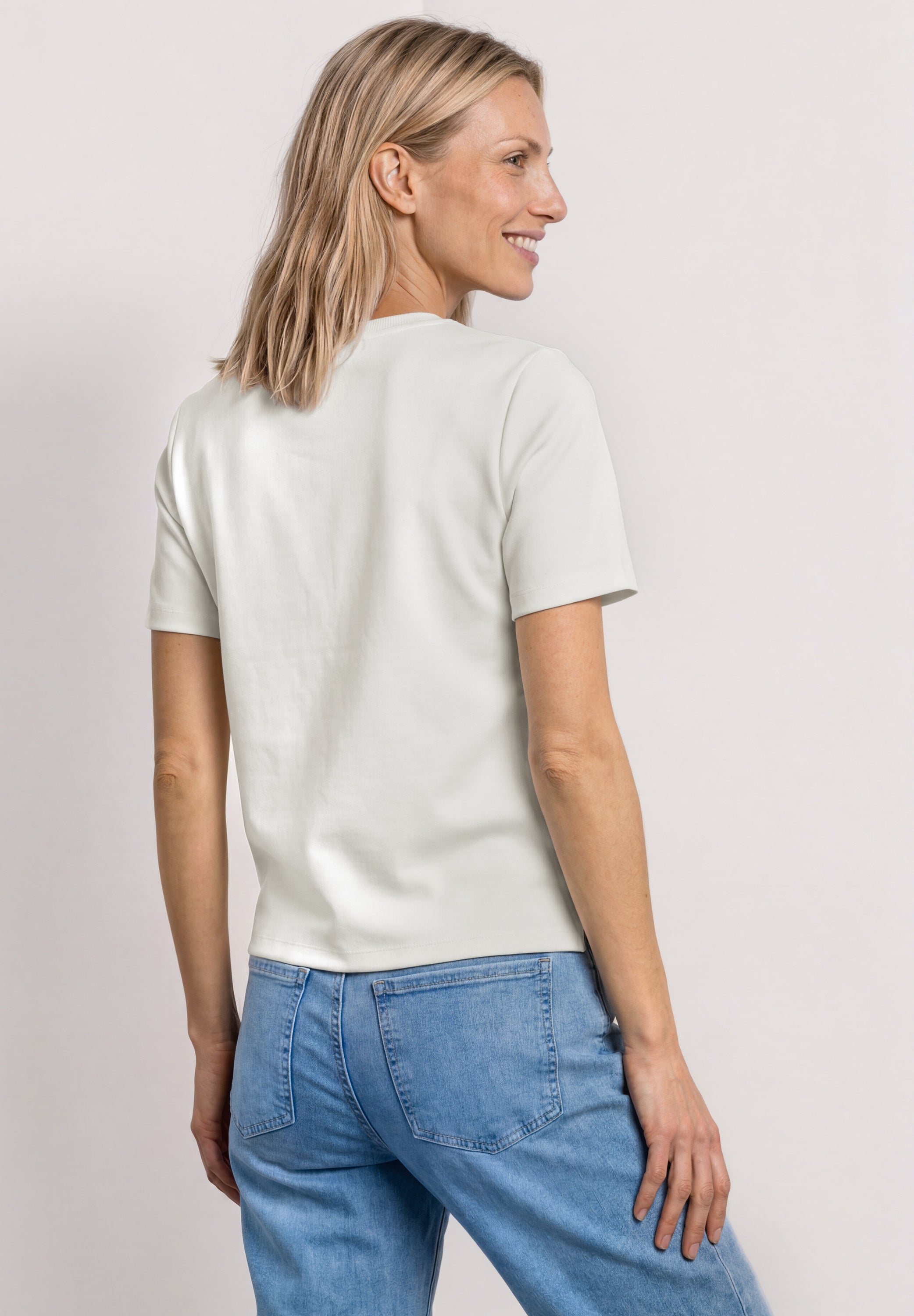 Street One Damen T-Shirts Off White