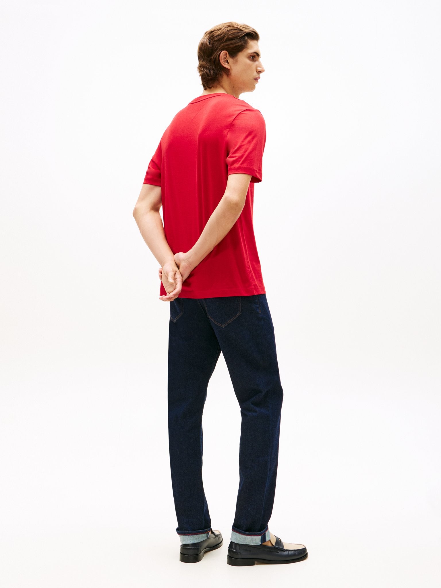 Tommy Hilfiger Herren T-Shirts kurz Xld Red