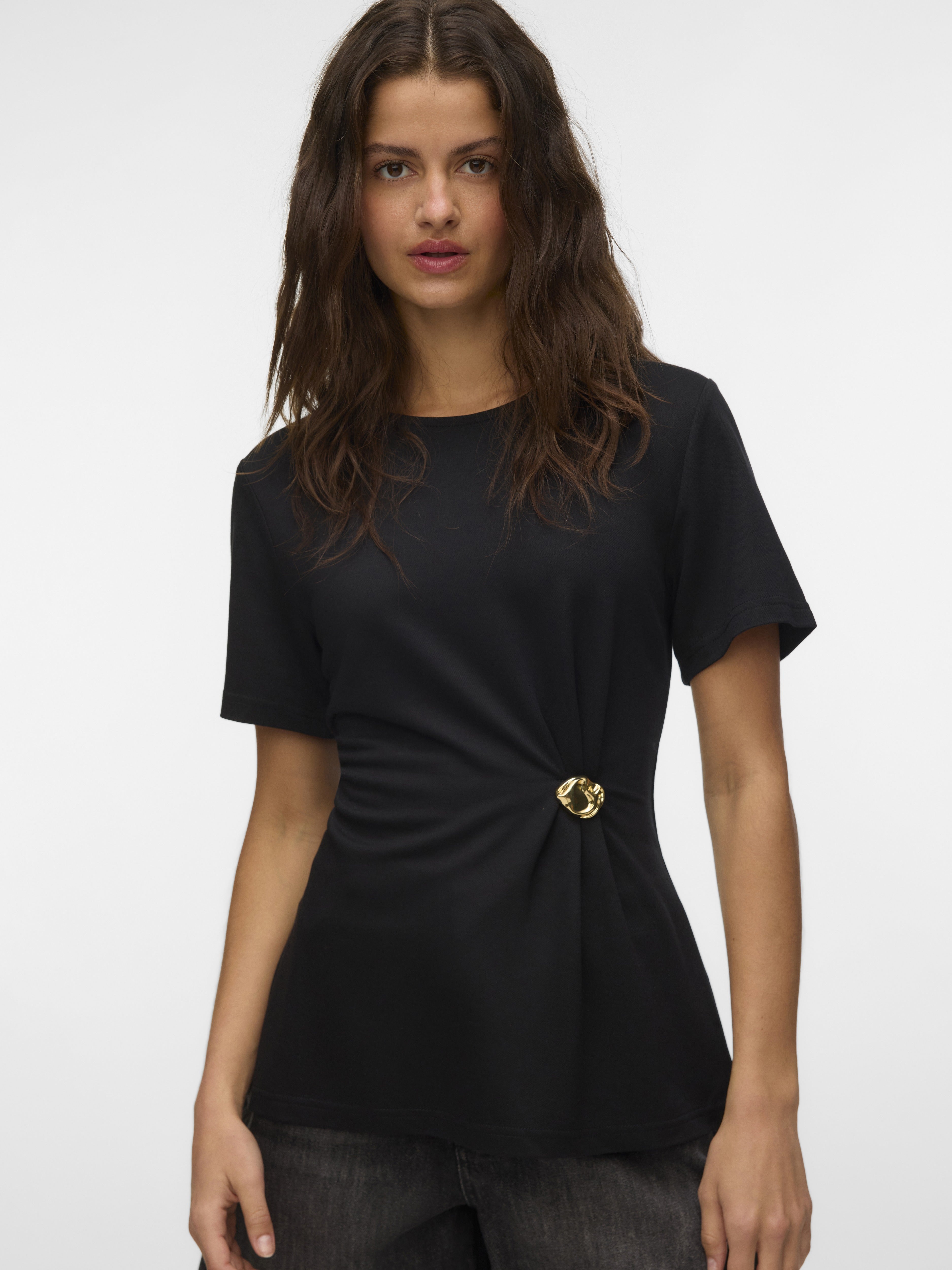 Vero Moda Damen T-Shirts Black