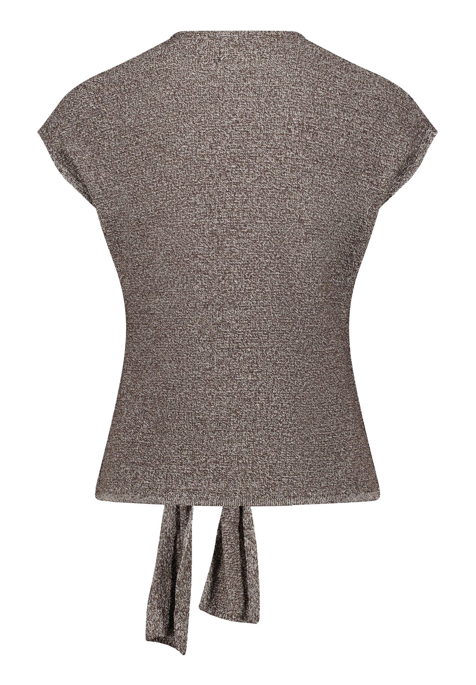 Cartoon Damen T-Shirts Brown Melange