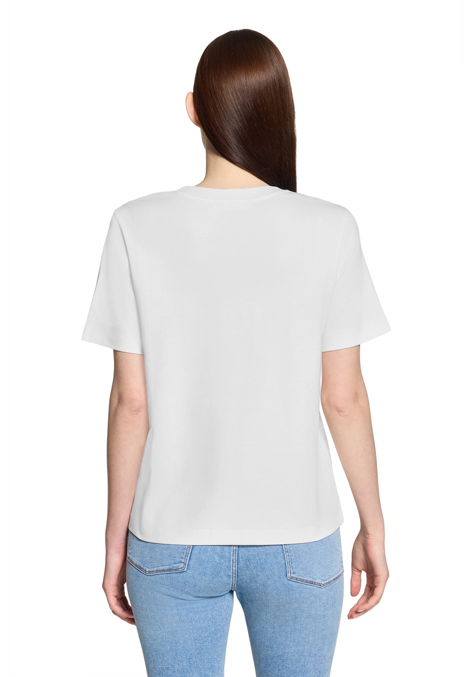 Betty & Co Damen T-Shirts Offwhite