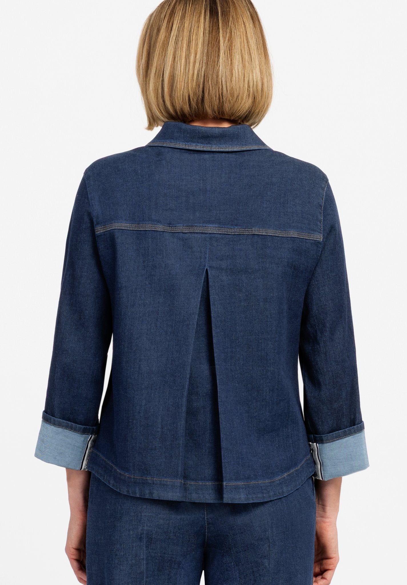 Bianca Damen Blazer Dark Denim
