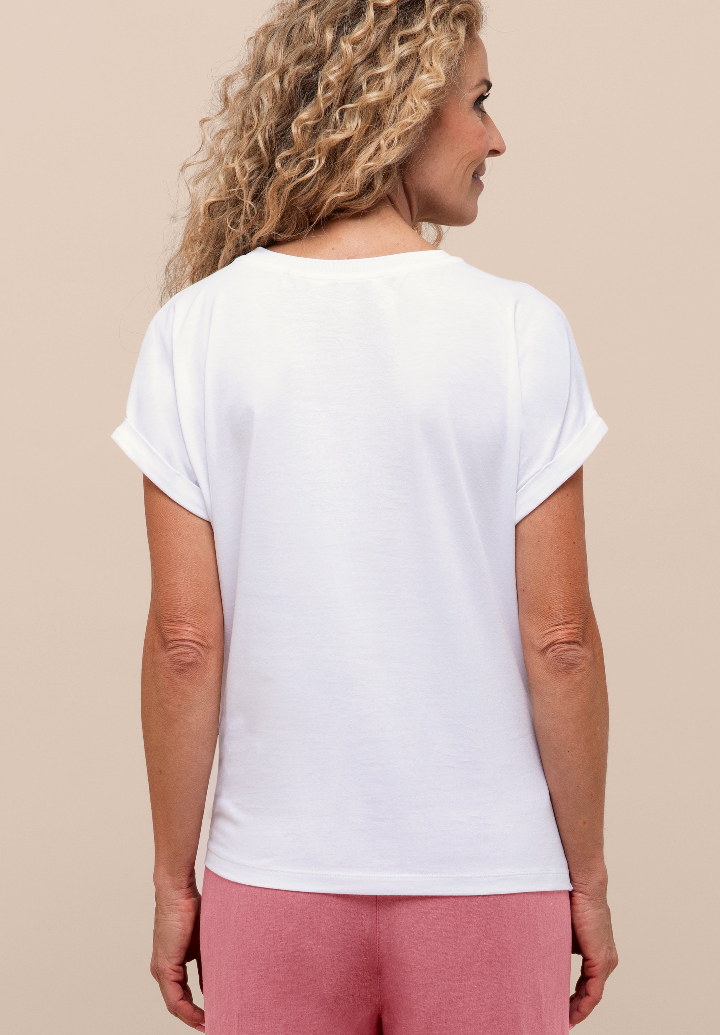 Bianca Damen T-Shirts Ivory