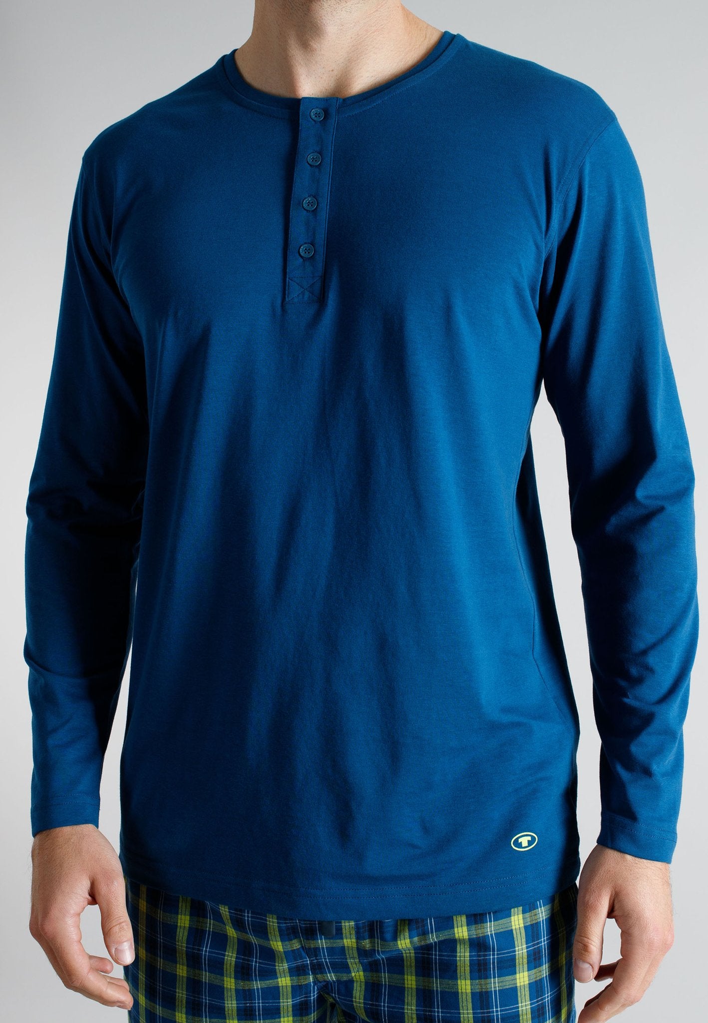 Tom Tailor Herren Blau-Mittel-Uni