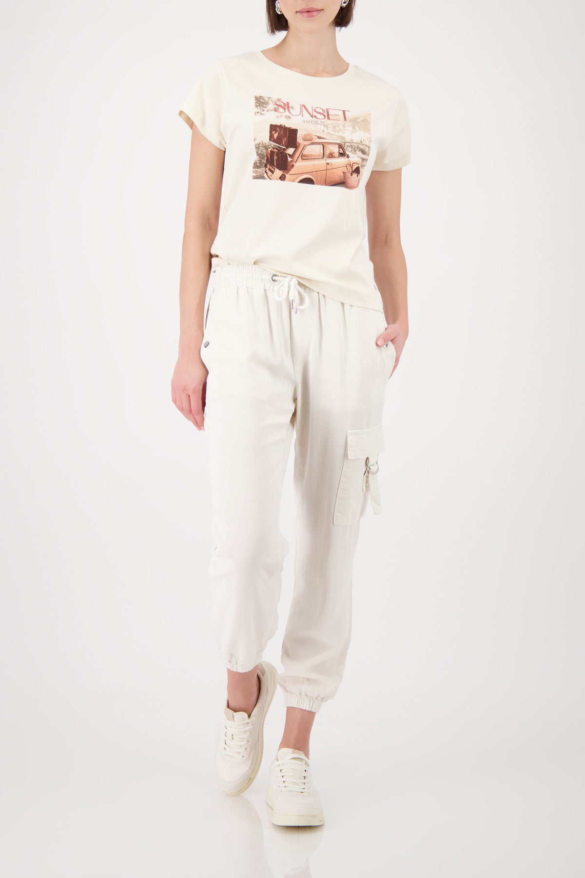Monari Damen T-Shirts  Marble