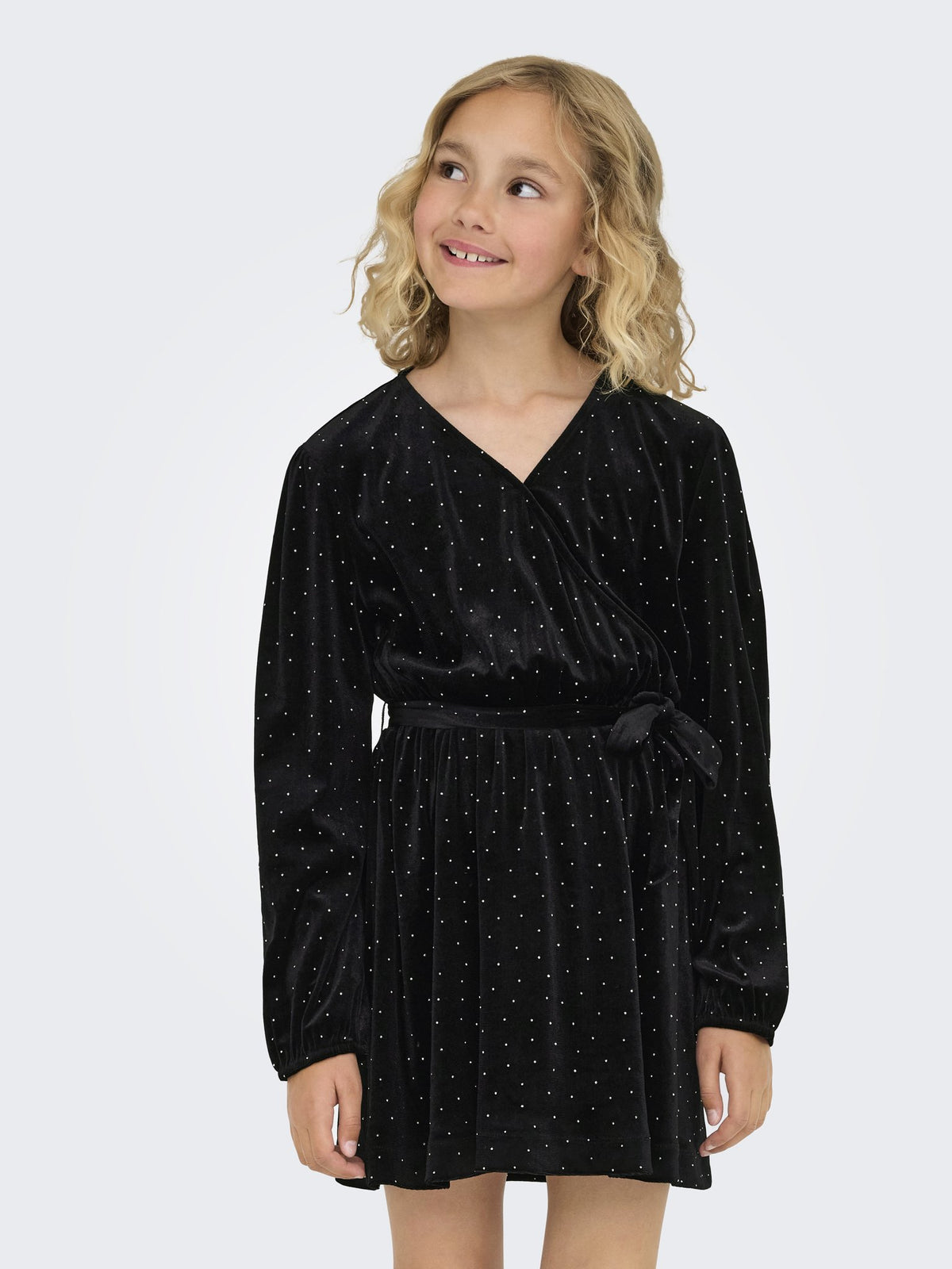Only Mädchen Kleider Black/Silver St