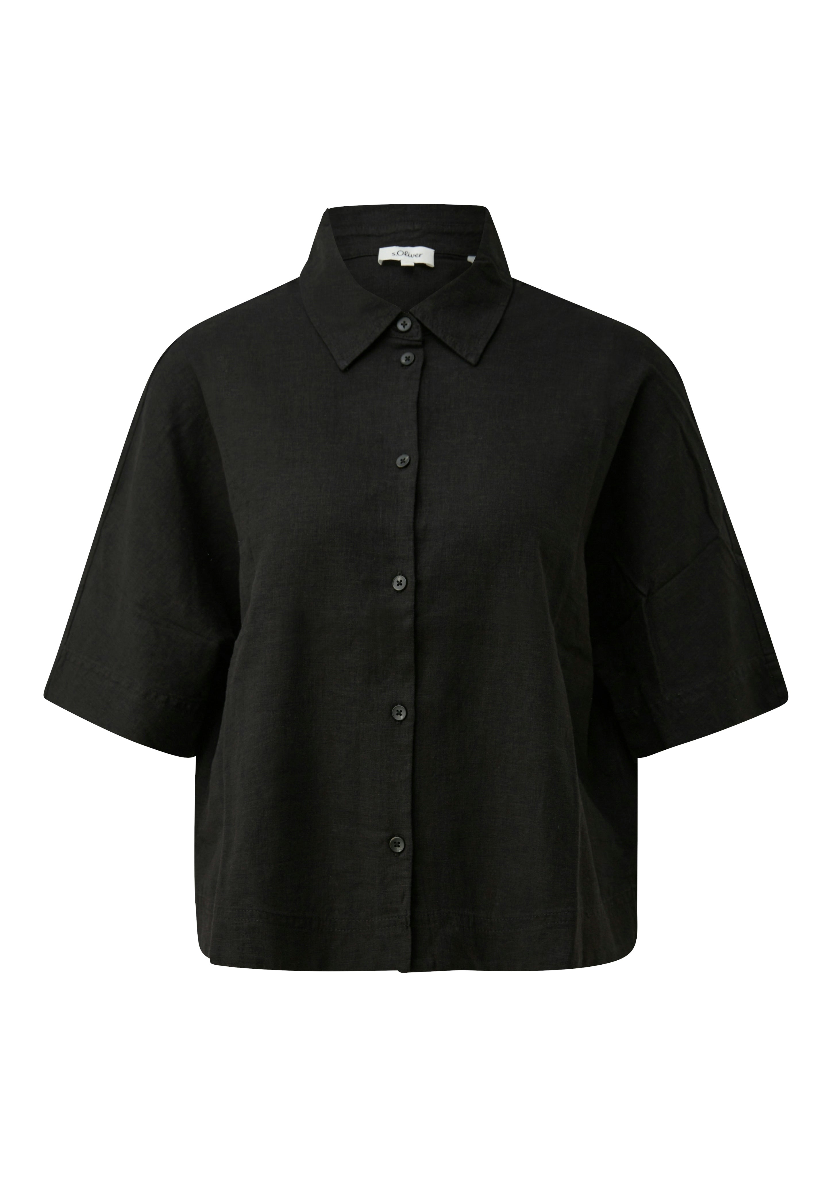 S. Oliver red Damen Blusen Grey/Black