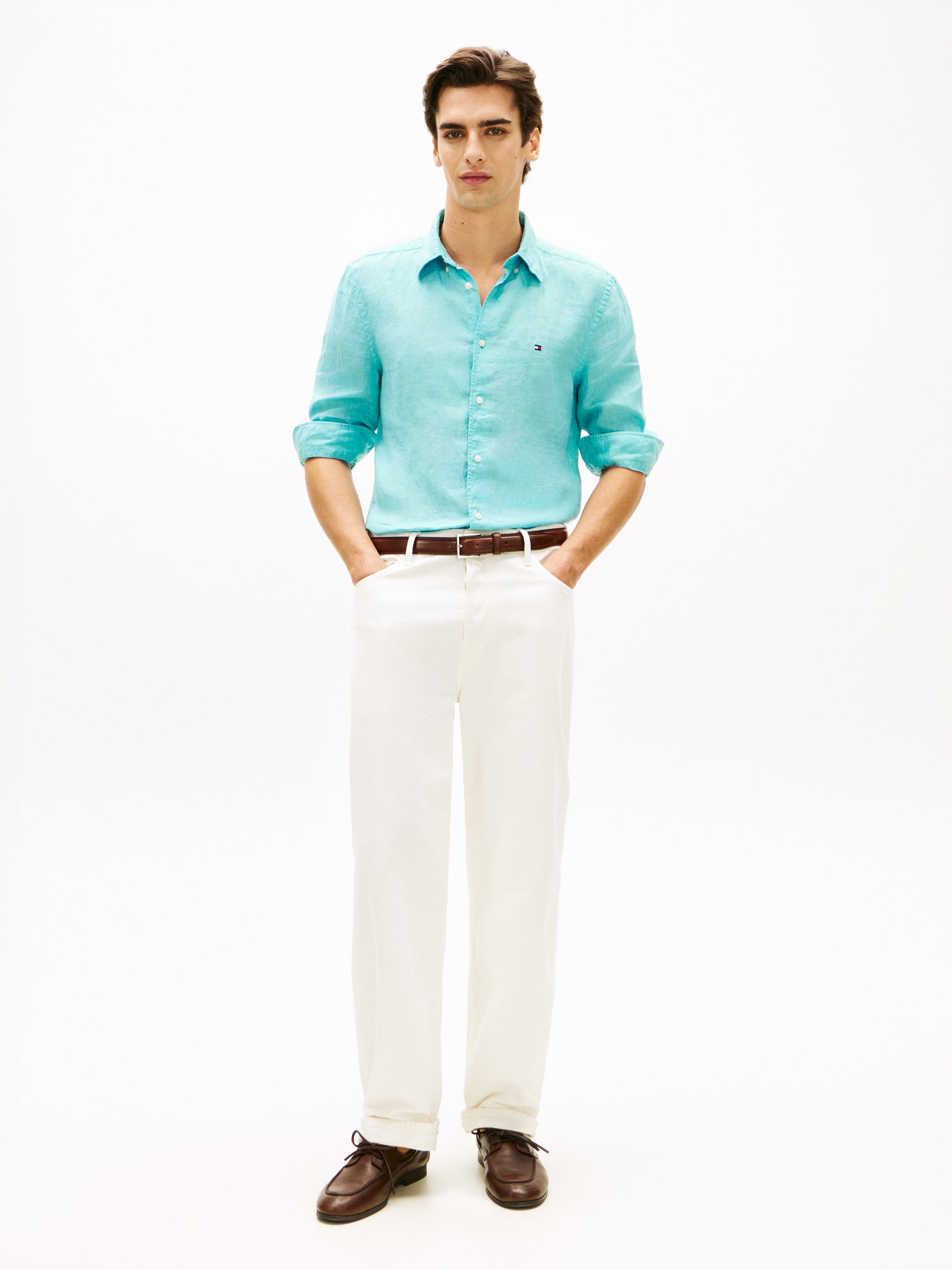 Tommy Hilfiger Herren Hemden Csr Blue