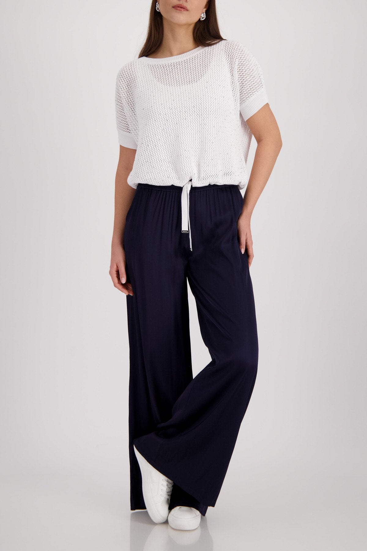 Monari Damen Pullover Cream