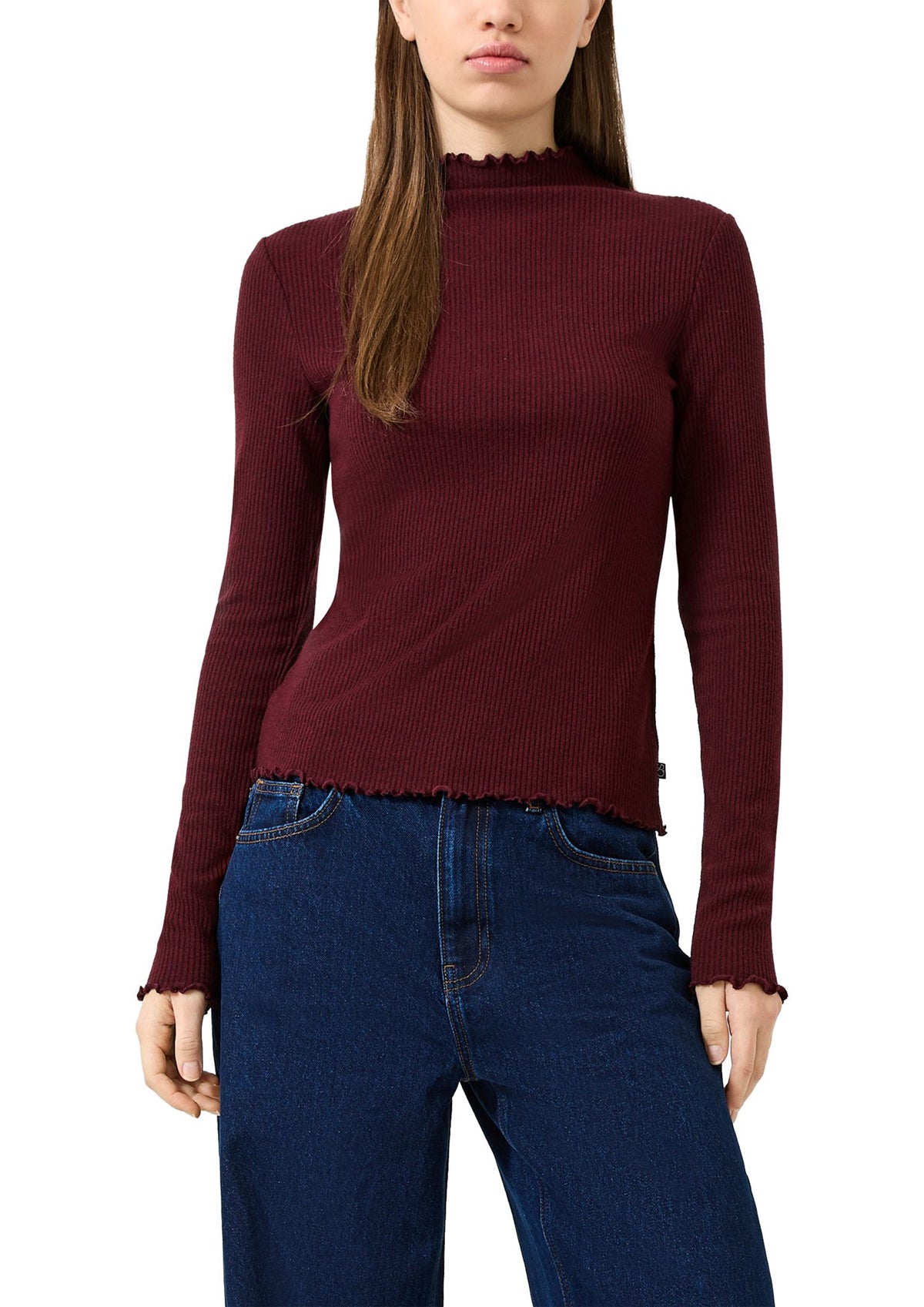 QS by S.Oliver Damen T-Shirts W Red