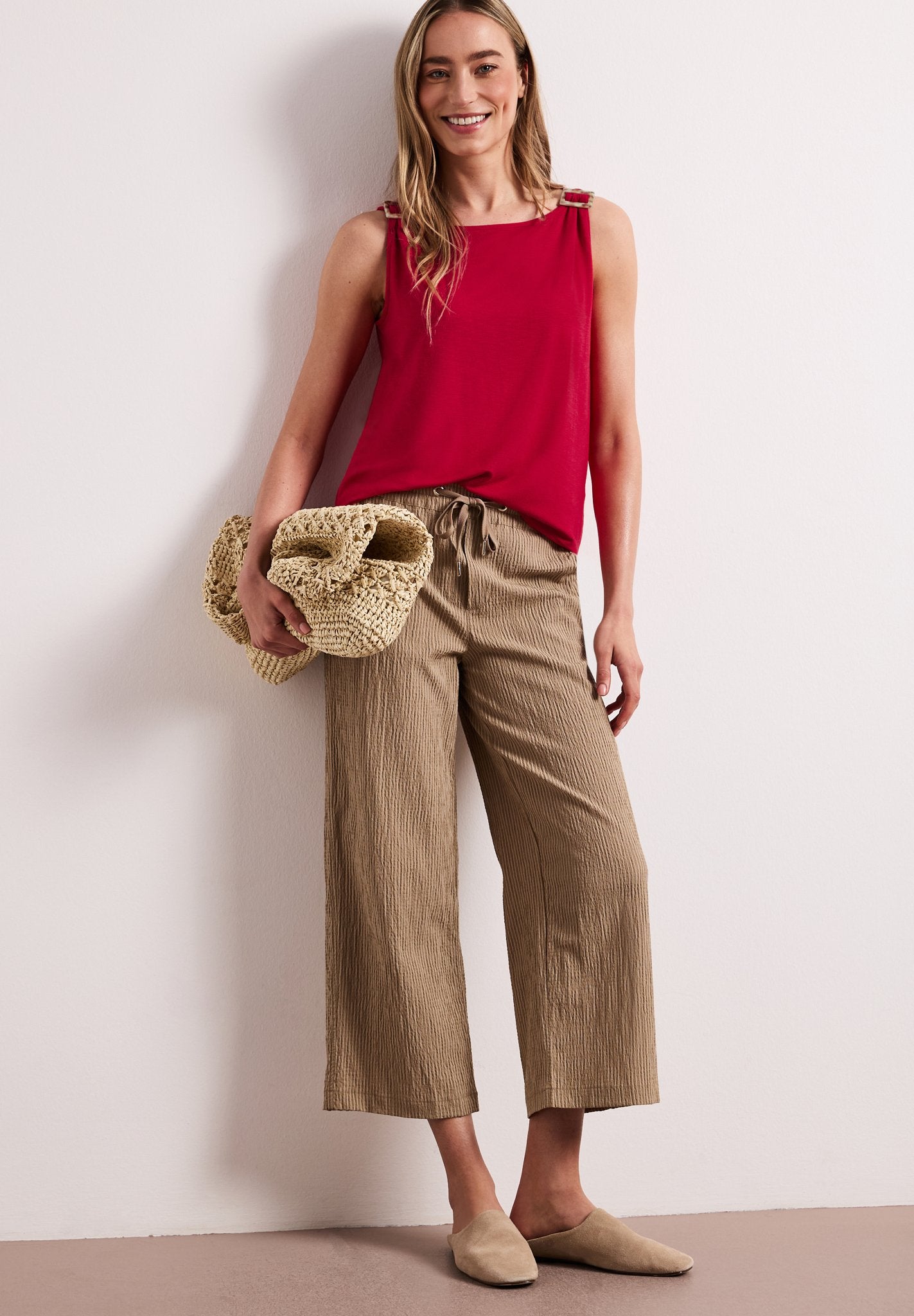 Street One Damen T-Shirts  Salsa Red