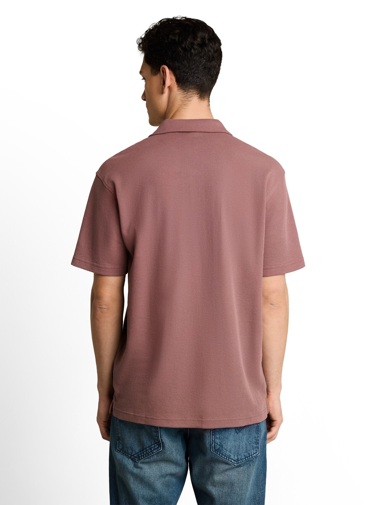 Tom Tailor denim Herren Polo-Shirts Rose Taupe
