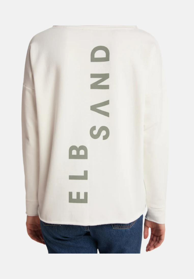 Elbsand Damen Sweatshirts  Cloud White