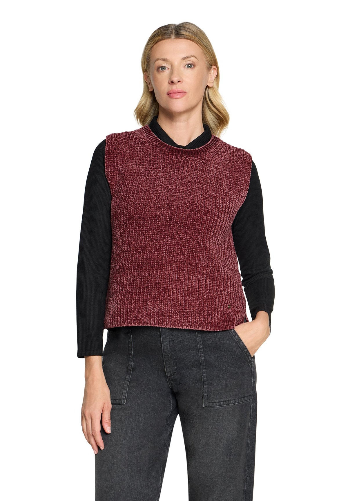 Betty & Co Damen Pullover Fall Burgundy